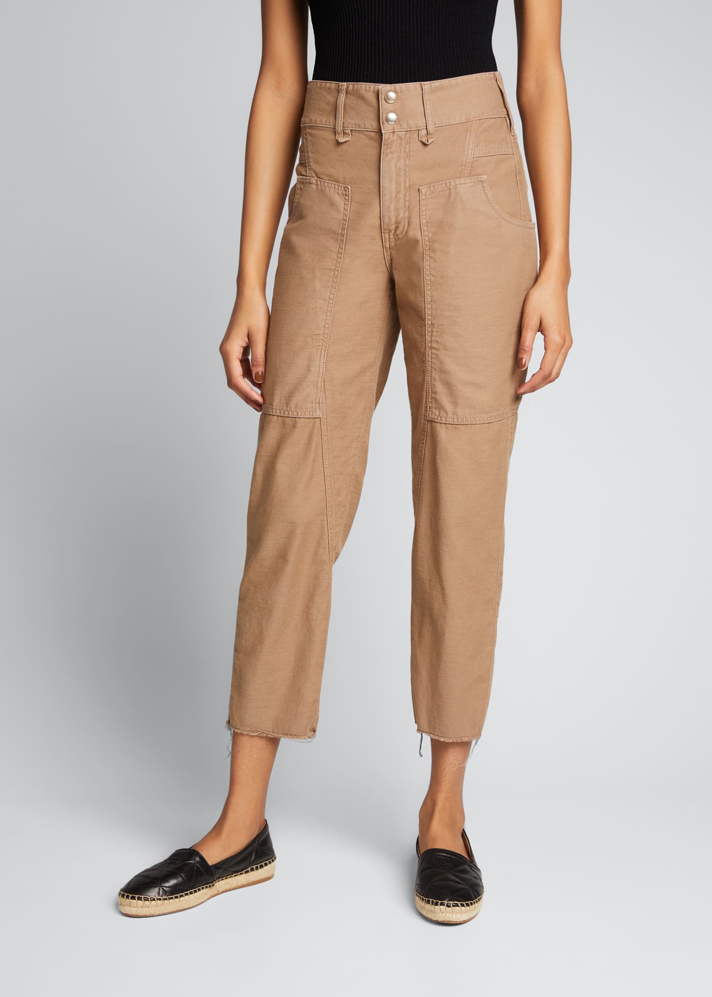Cropped utility pants clearance