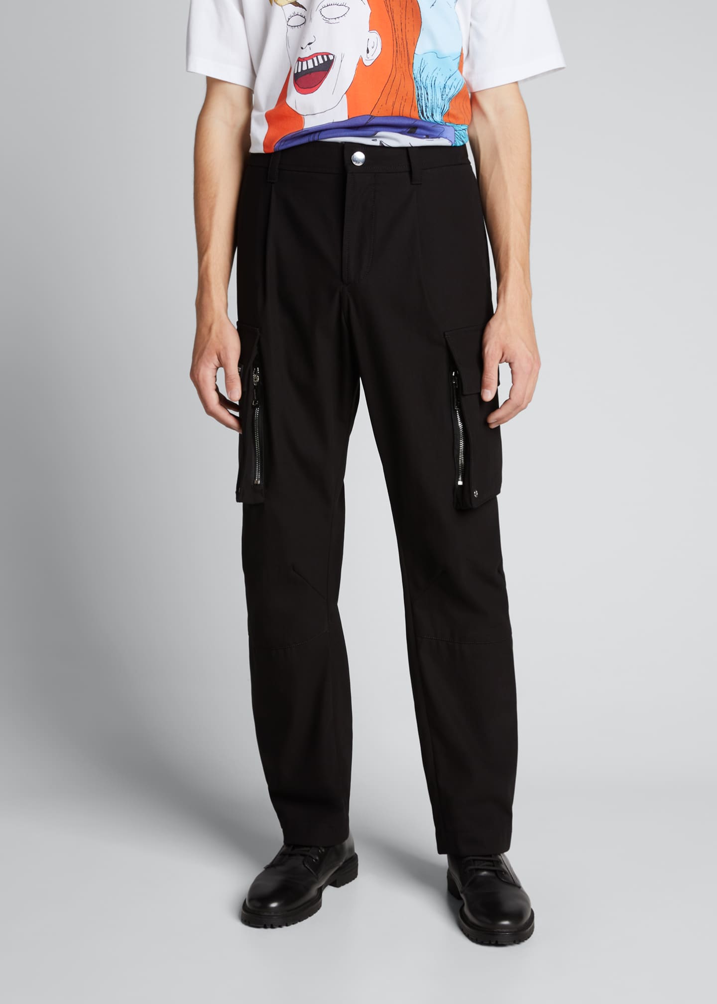 Burberry Men's Billy Cotton Cargo Pants - Bergdorf Goodman