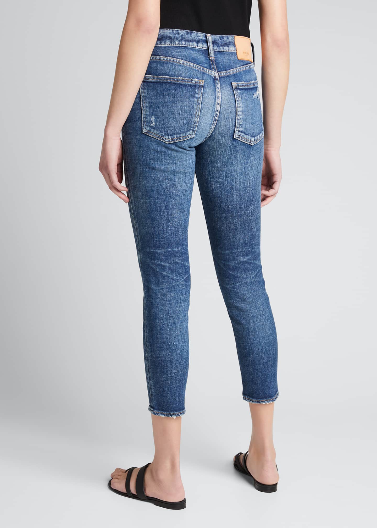 MOUSSY VINTAGE Prichard Cropped Skinny Jeans - Bergdorf Goodman