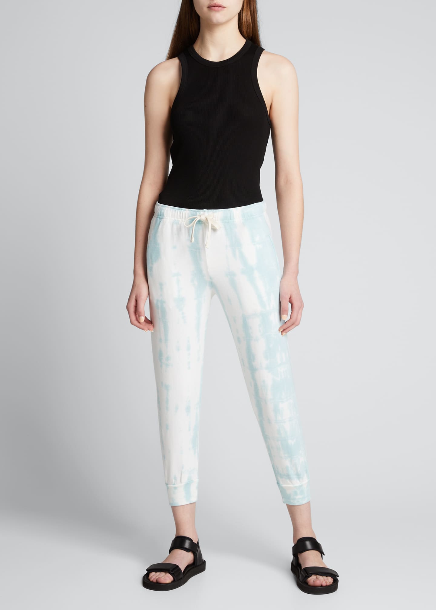 monrow tie dye sweatpants