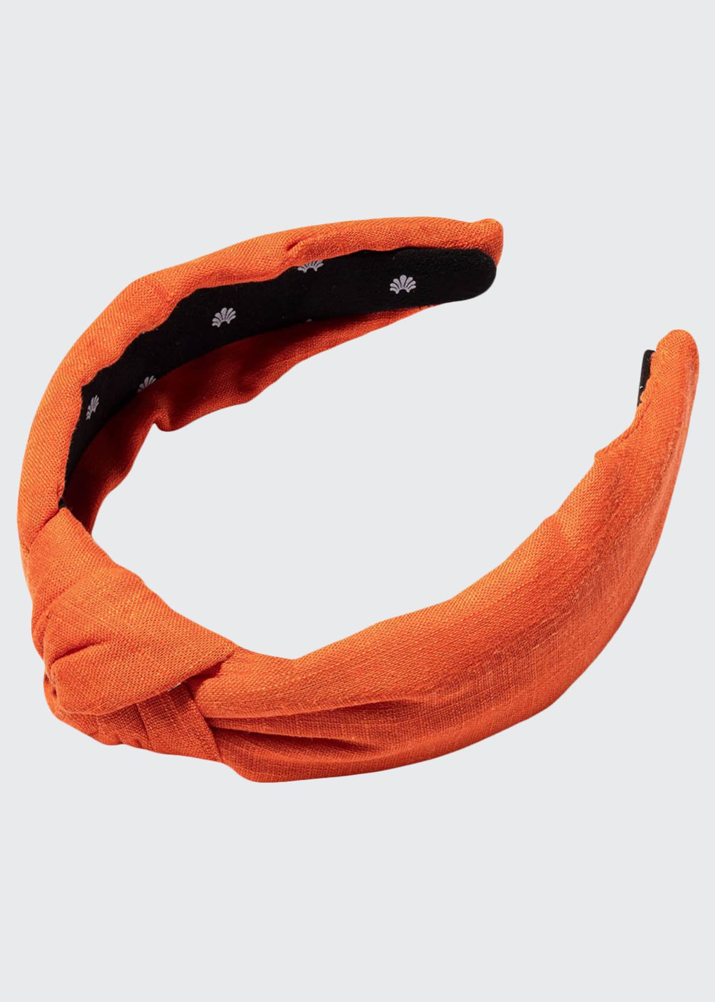 Lele Sadoughi Knotted Headband, Orange Bergdorf Goodman