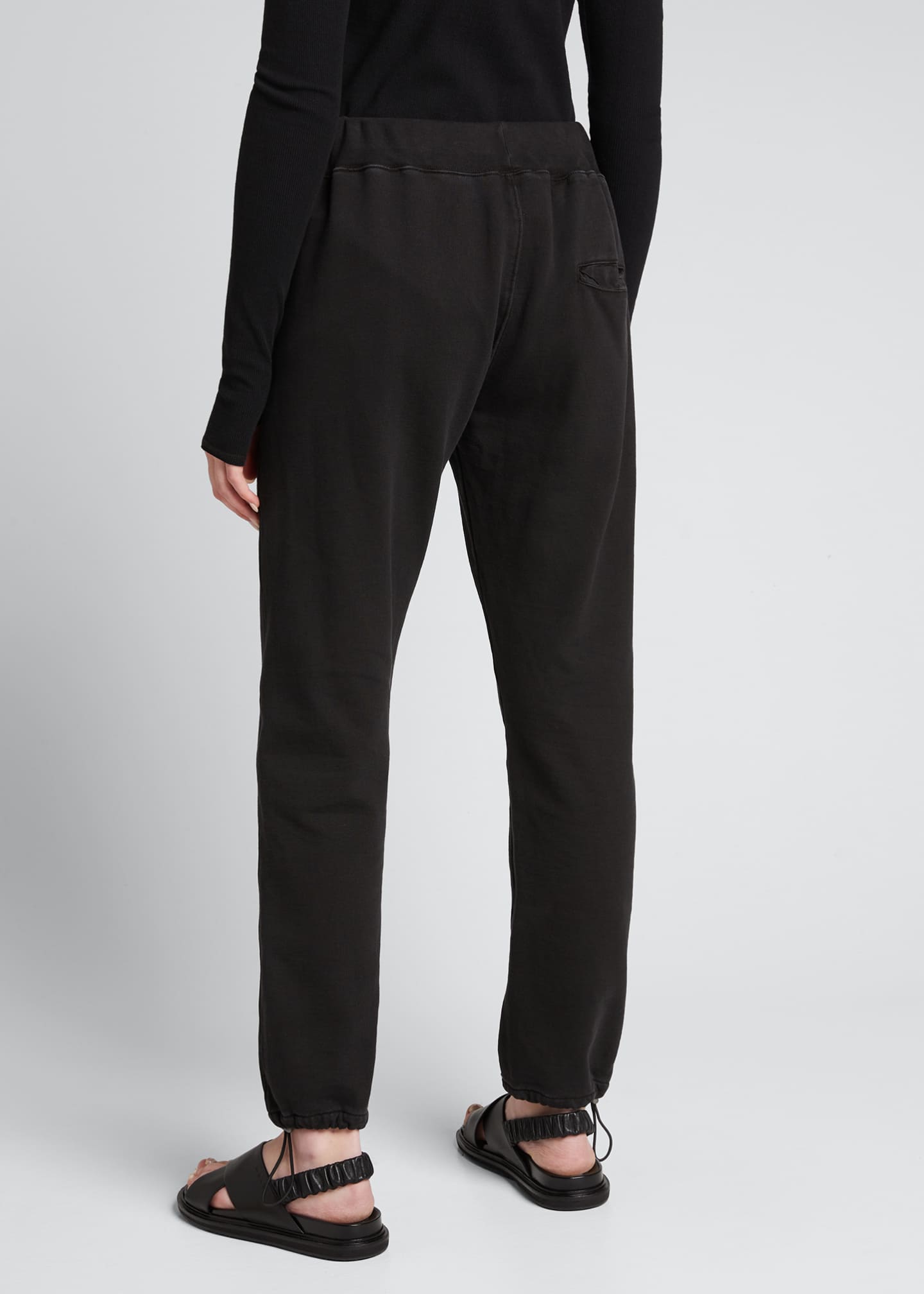 drawstring fleece joggers