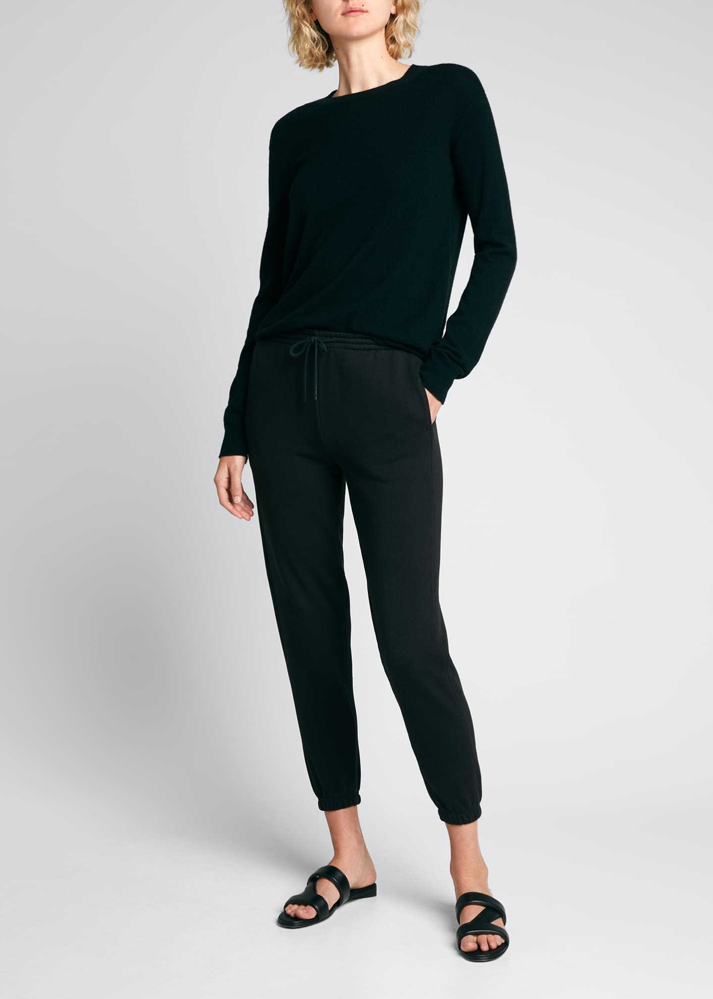 Vince Essential Cotton Joggers - Bergdorf Goodman