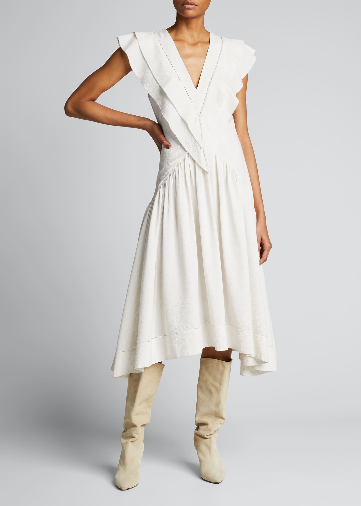 isabel marant etoile midi dress