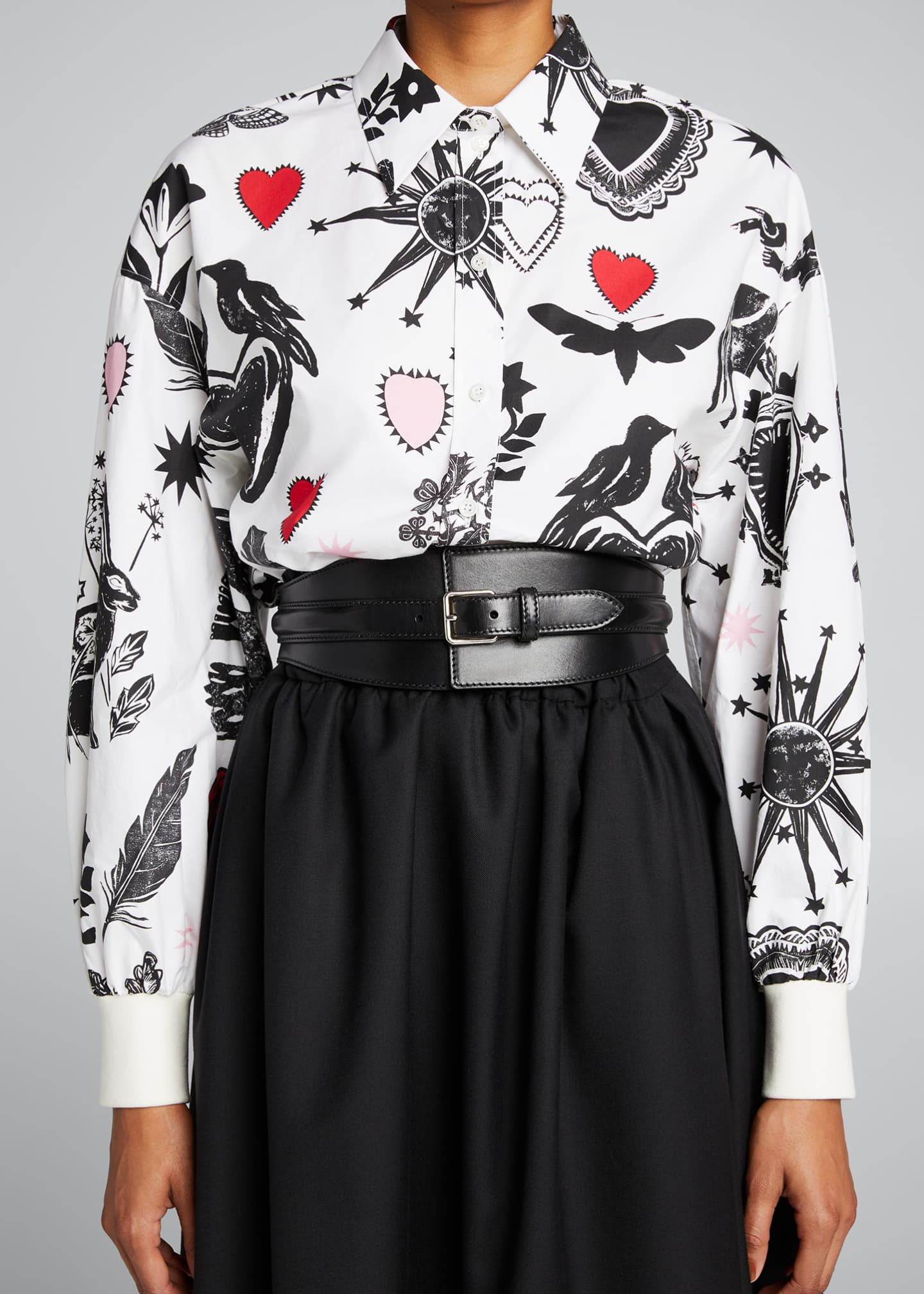 mcqueen corset belt