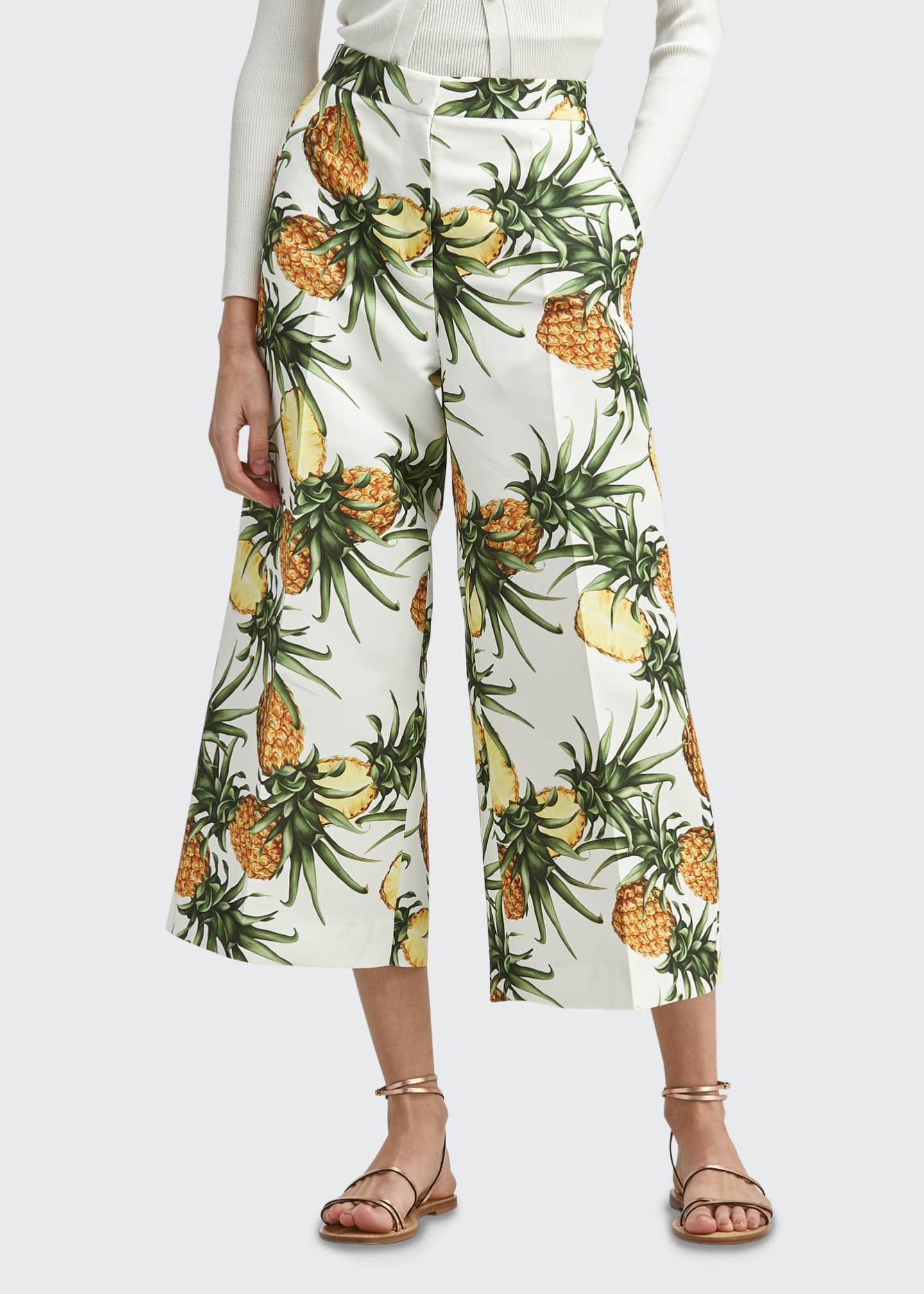 oscar de la renta pineapple fil coupe