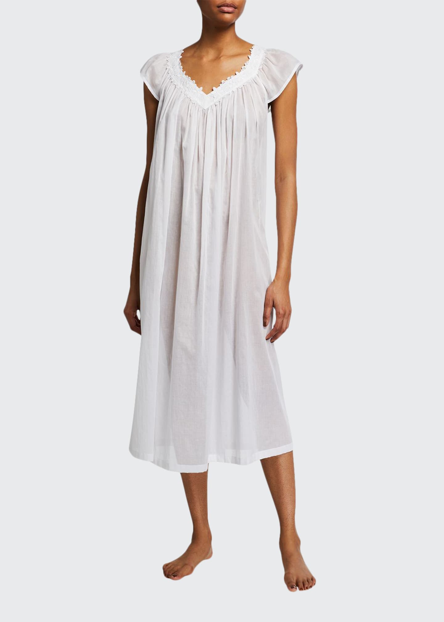 Celestine Lilibeth CapSleeve Nightgown Bergdorf Goodman