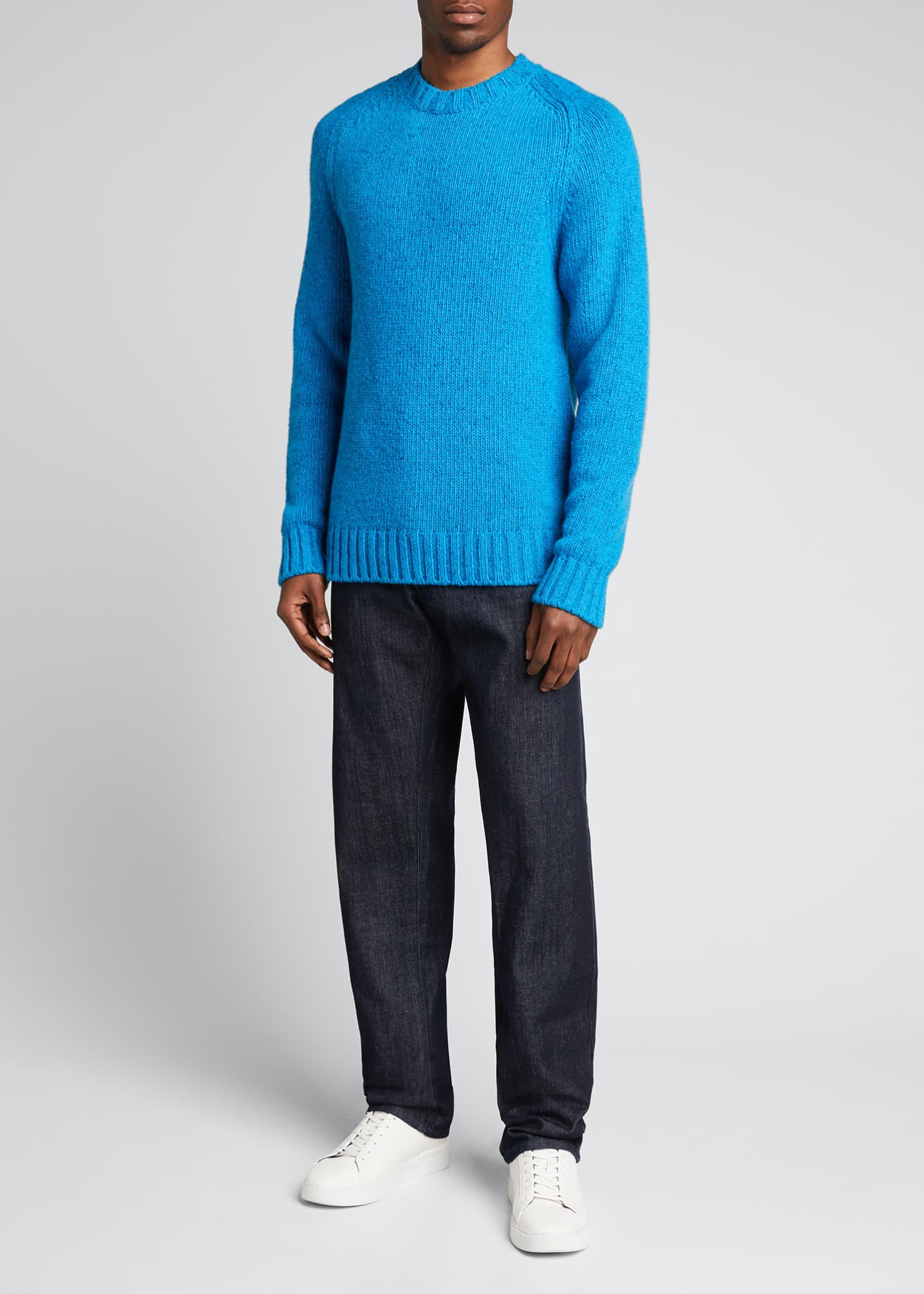 Gabriela Hearst Men's Juan Knit Cashmere Sweater - Bergdorf Goodman