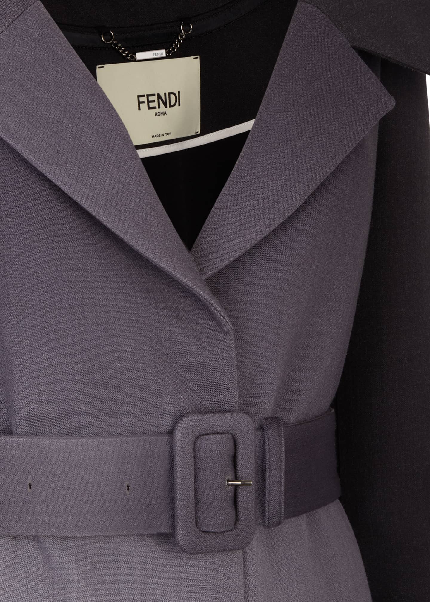 fendi wool coat