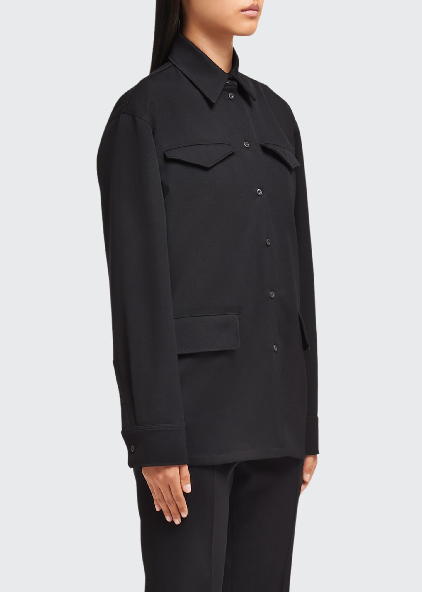 prada button down shirts