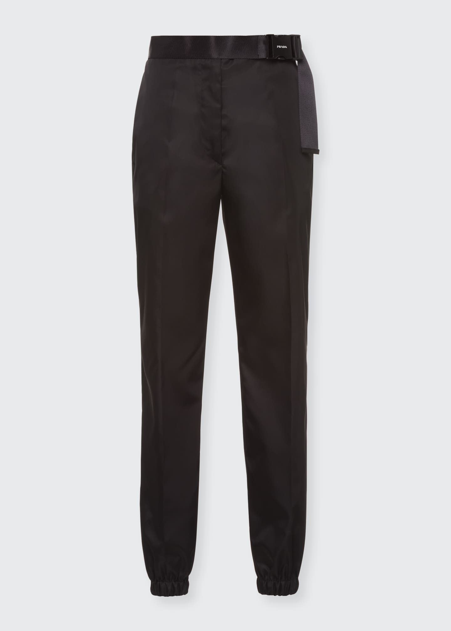 belted jogger pants