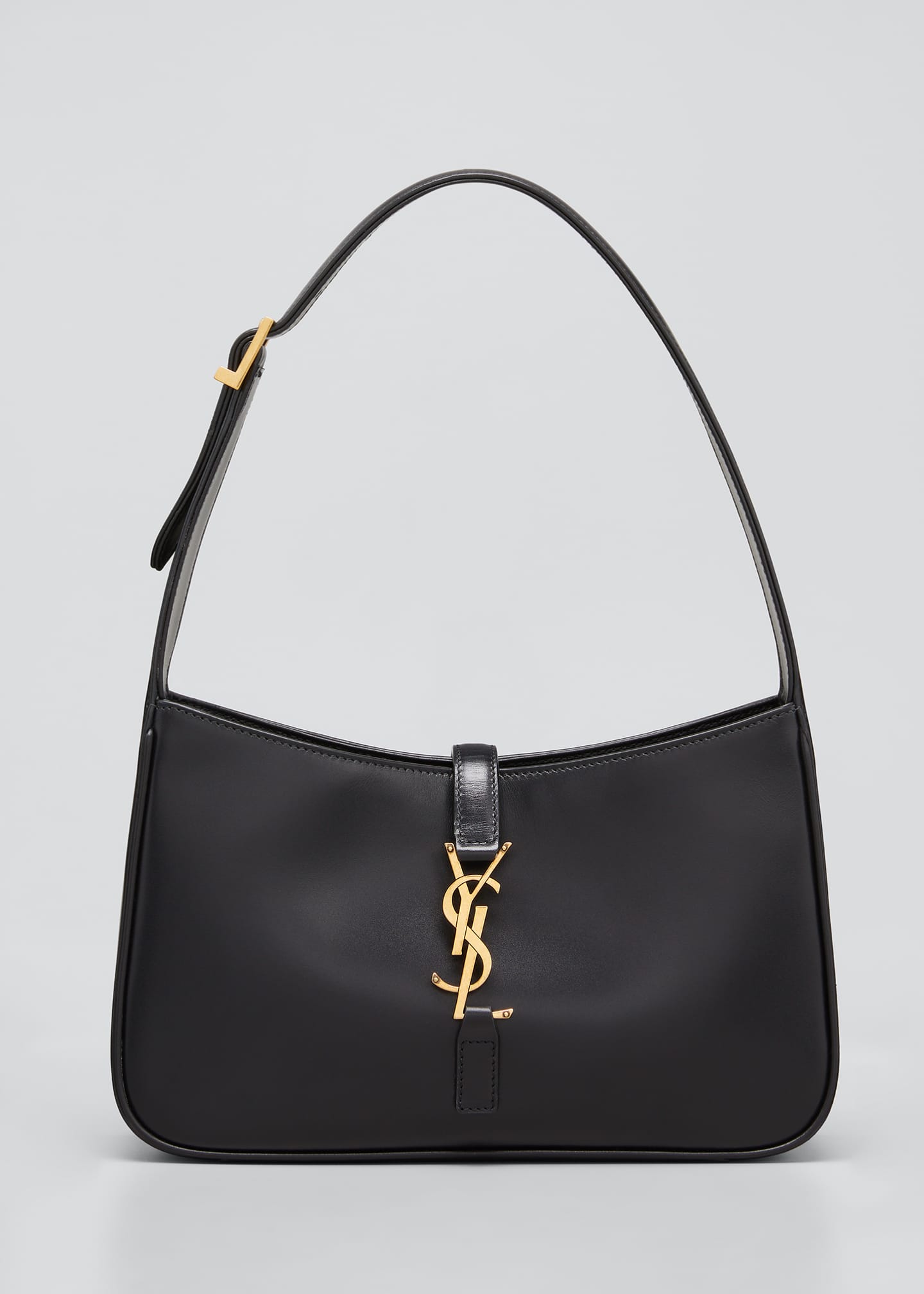 Saint Laurent YSL Soft Leather Hobo Shoulder Bag - Bergdorf Goodman