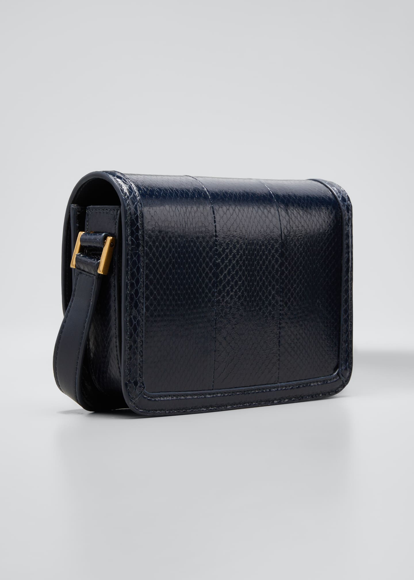 ysl snake skin purse