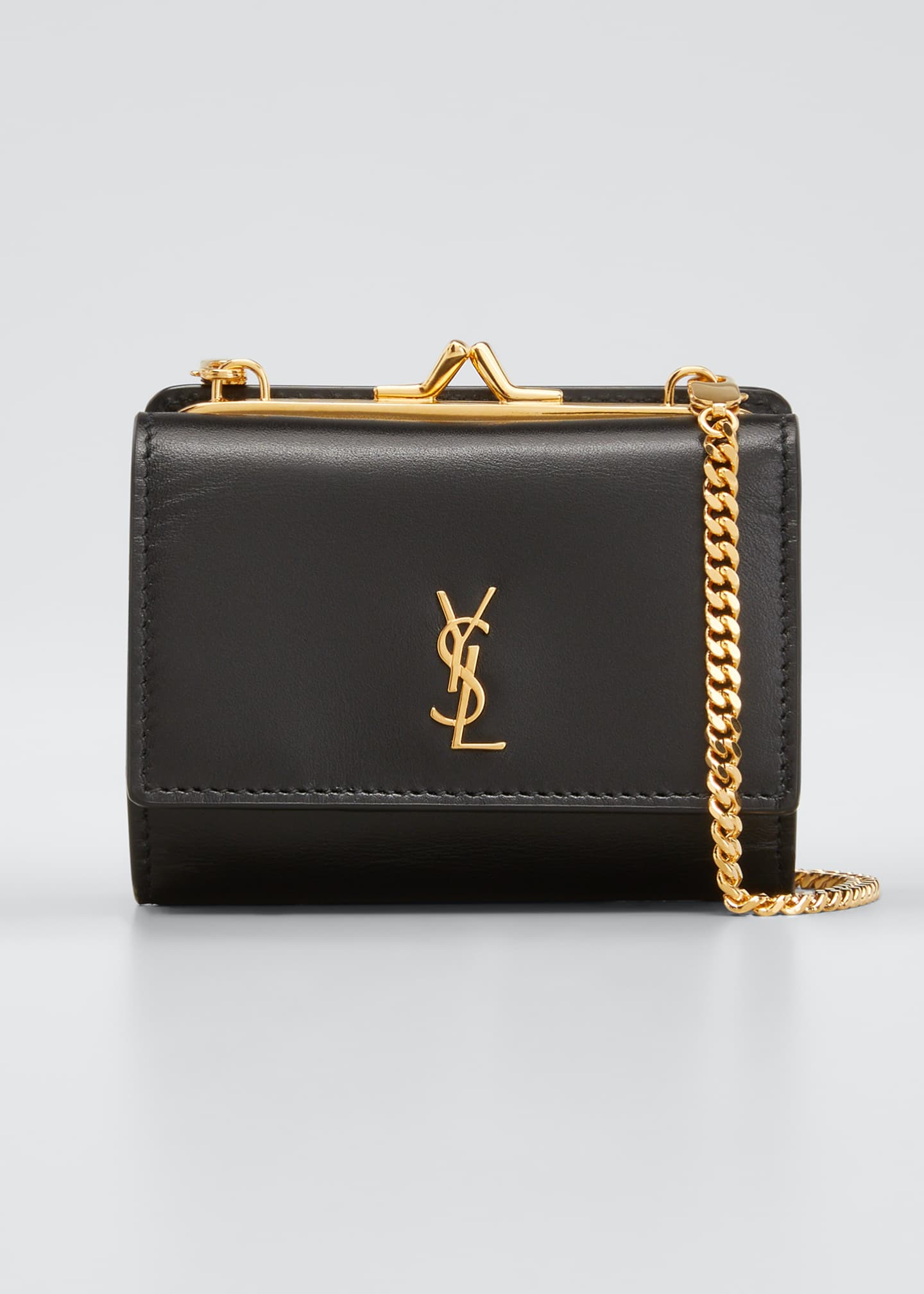 Ysl clutch with strap clearance