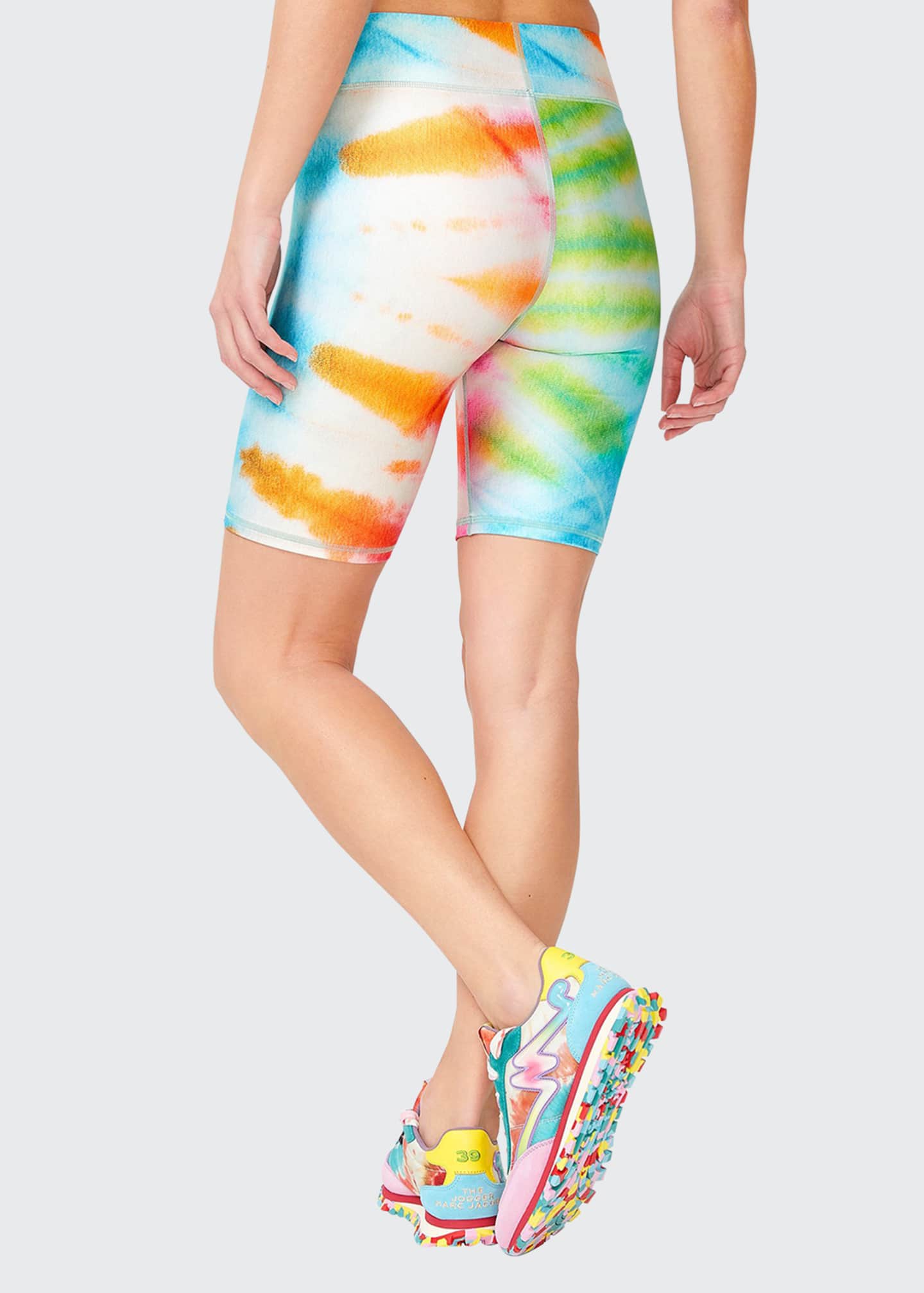 Terez Totally TieDye HiShine Bike Shorts Bergdorf Goodman