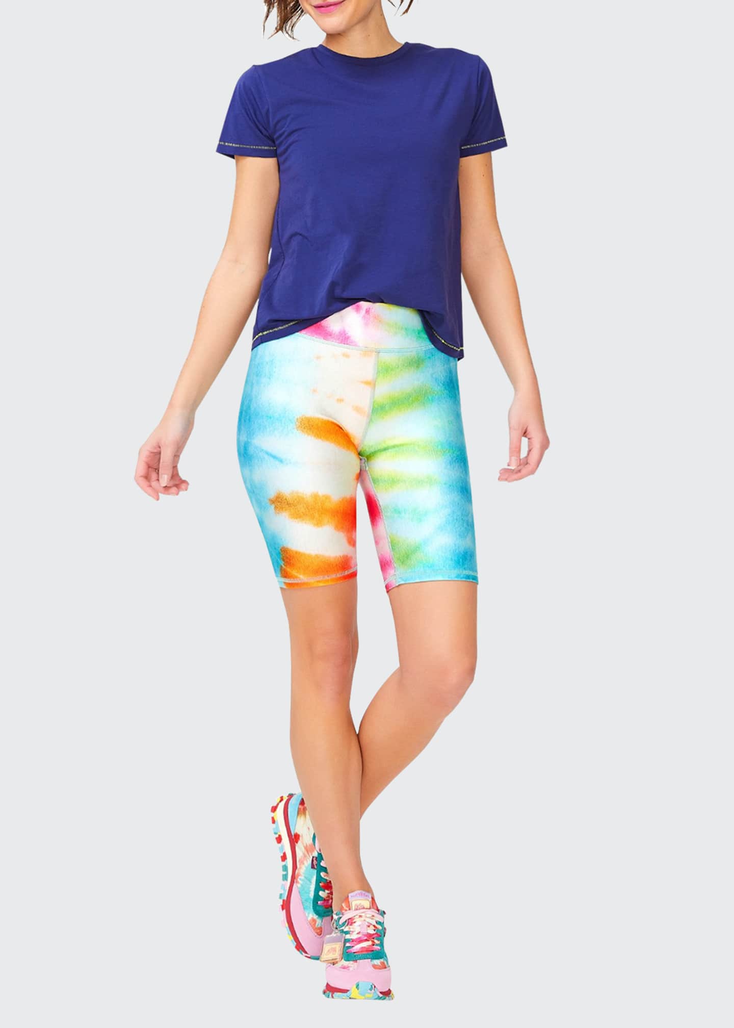 tie dye bike shirt