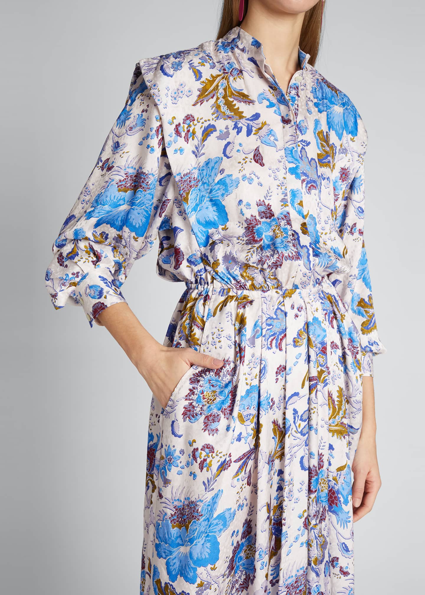 isabel marant etoile midi dress