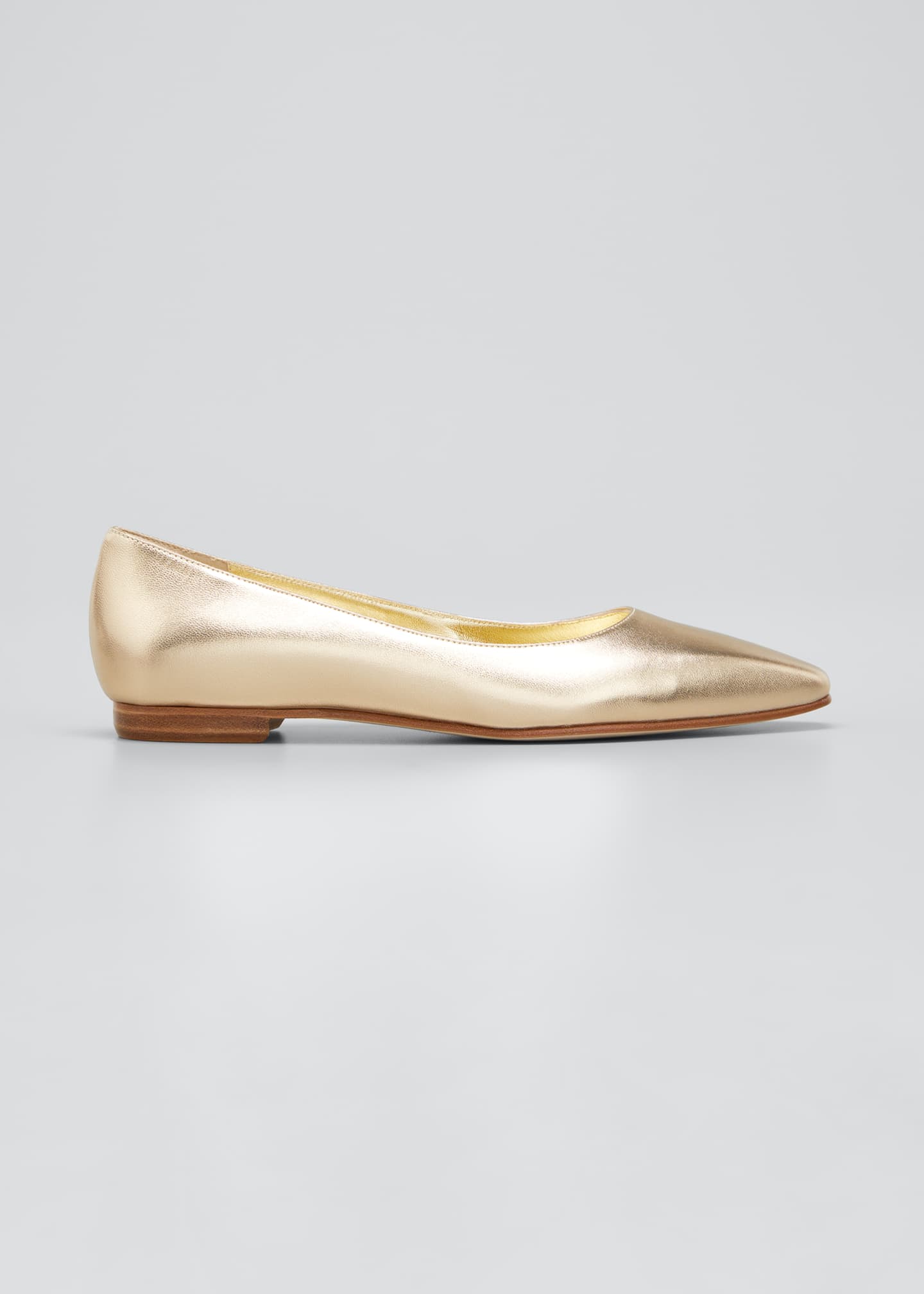Metallic ballerina flats Clearance