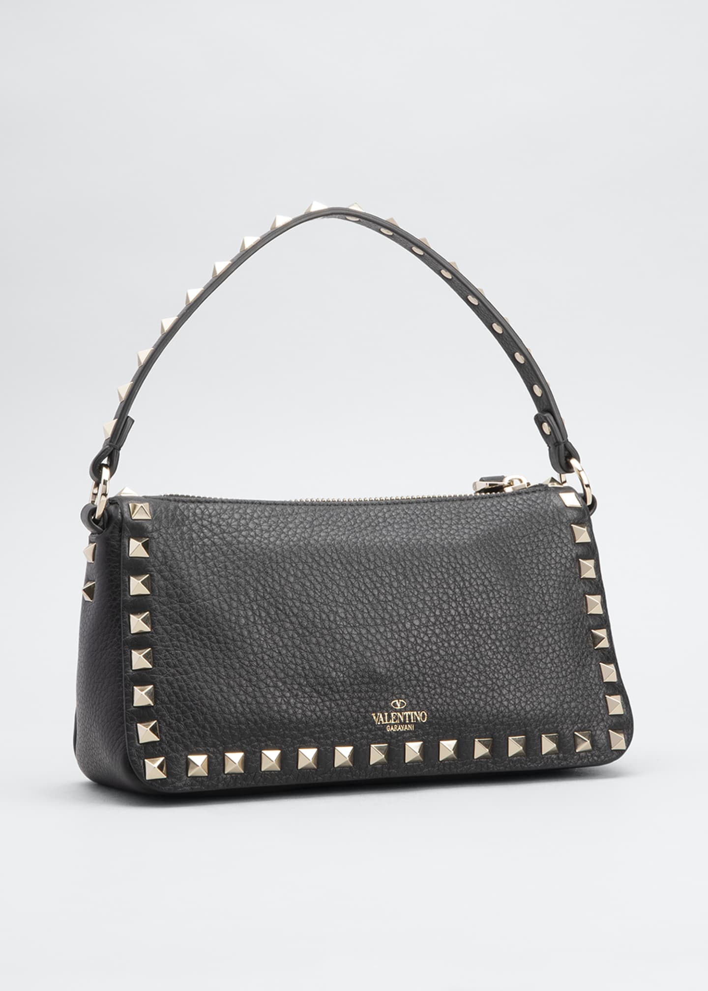 Valentino Garavani Rockstud Small Leather Shoulder Bag - Bergdorf Goodman