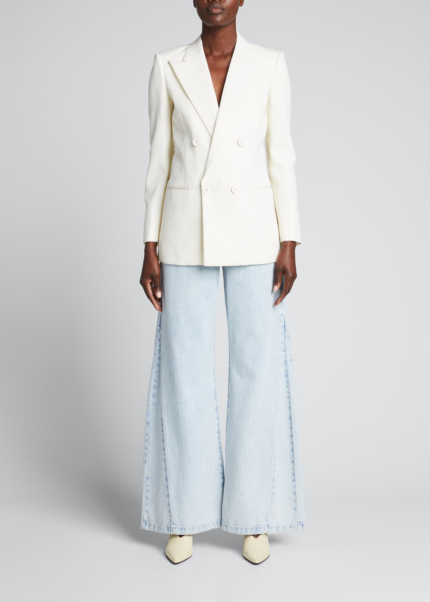 frame palazzo jeans