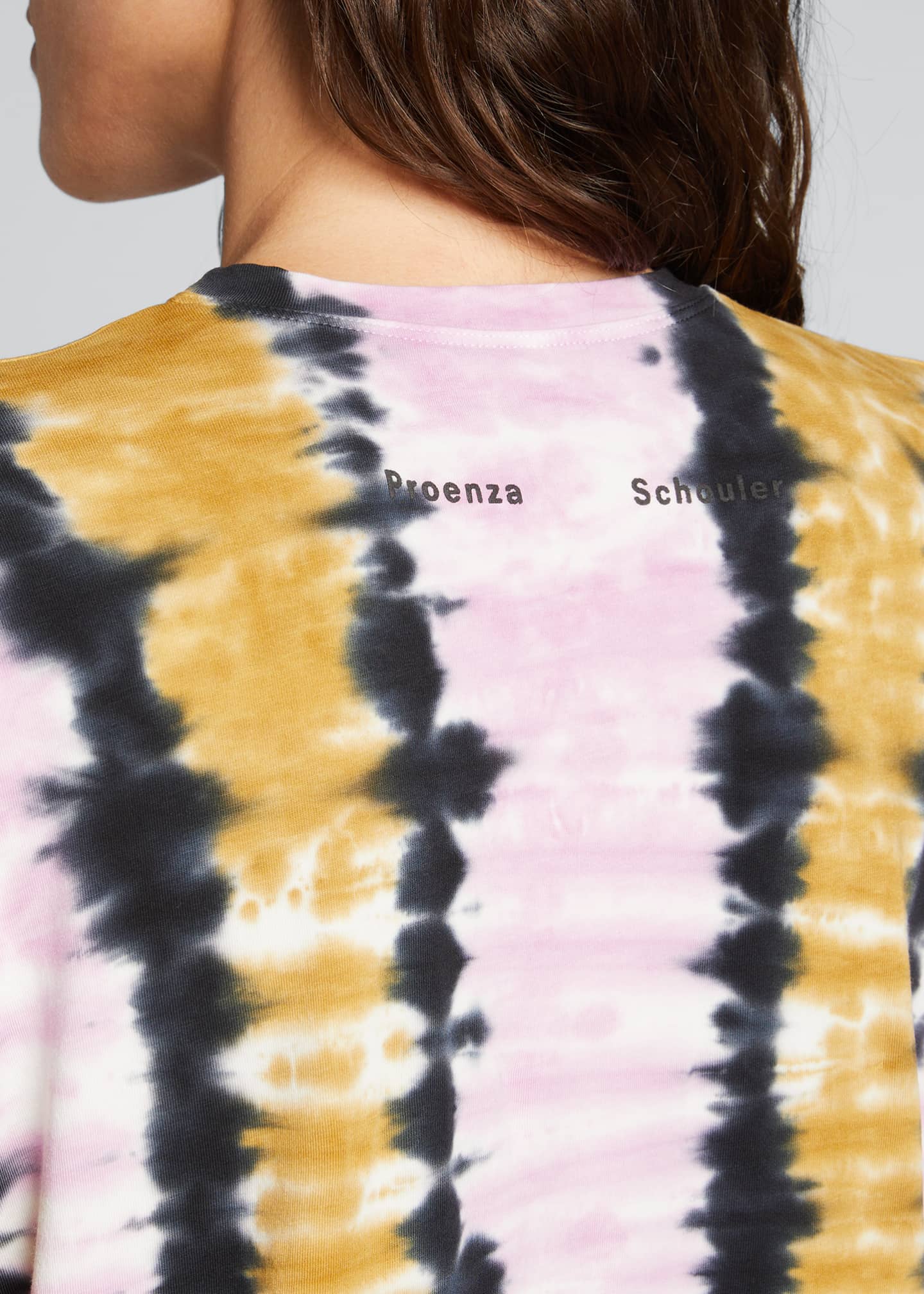 proenza schouler white label tie dye t shirt