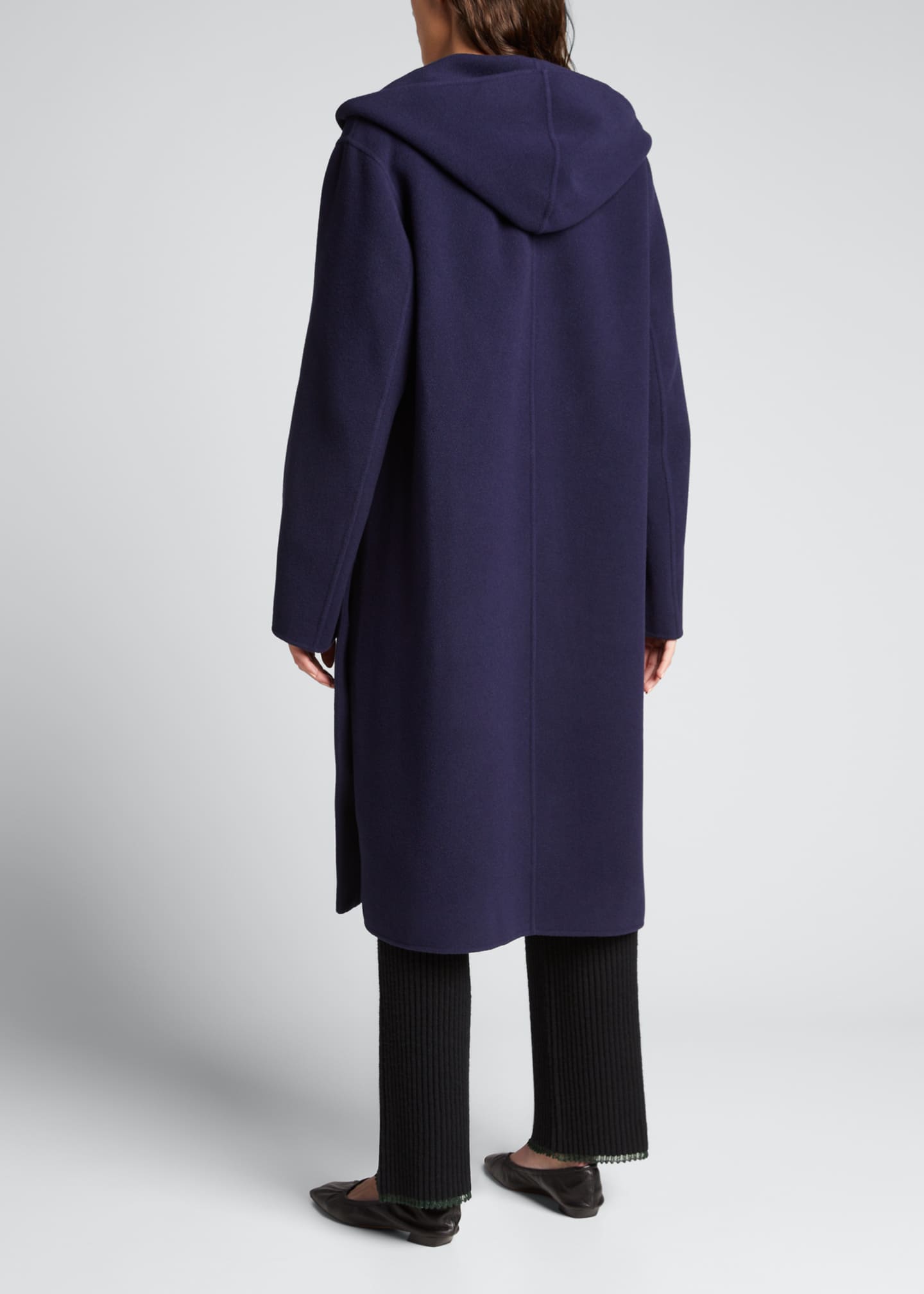 Proenza Schouler White Label Hooded Double-Face Wool Coat - Bergdorf ...