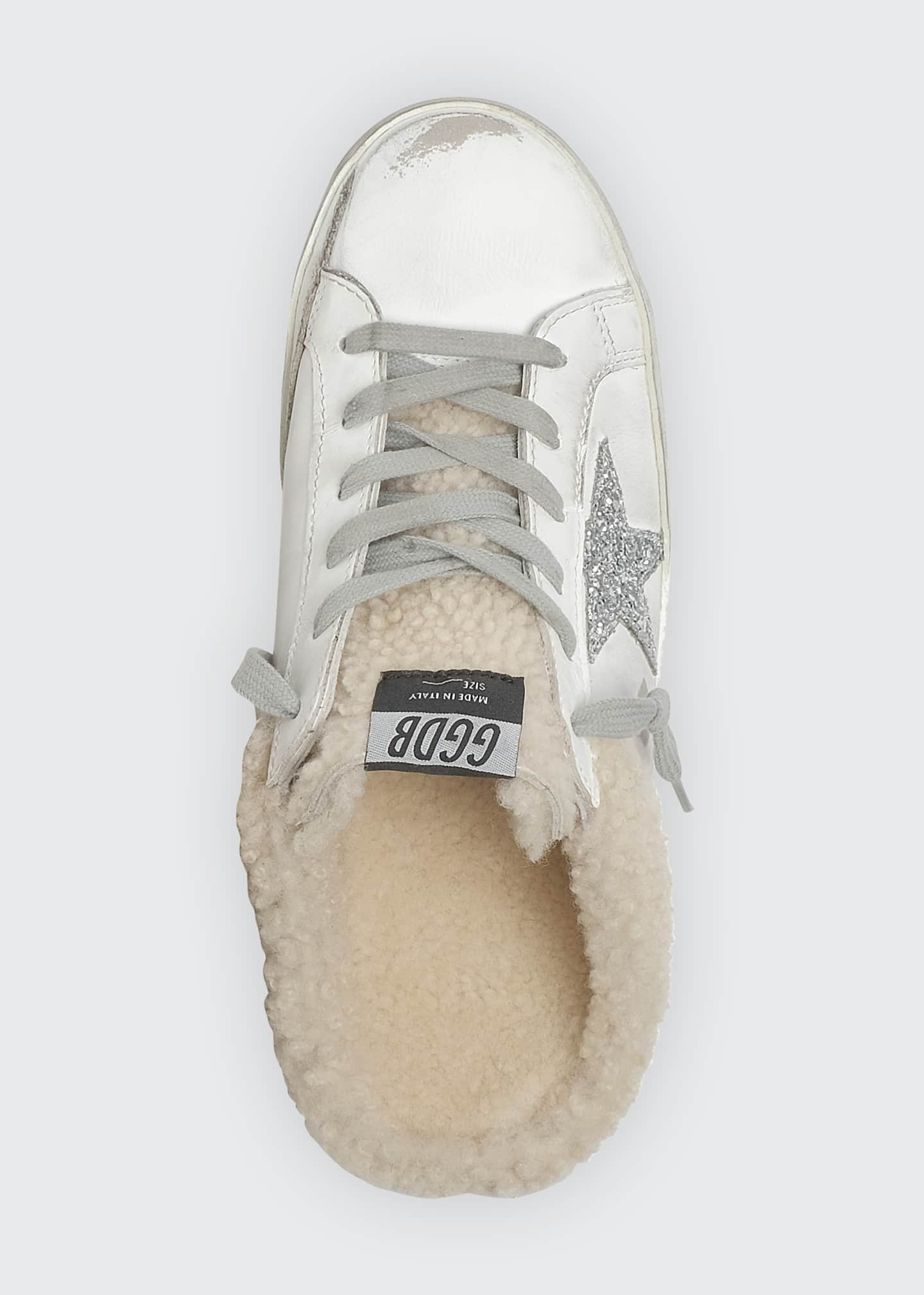Golden Goose Superstar Sabot Shearling Slide Sneakers - Bergdorf Goodman