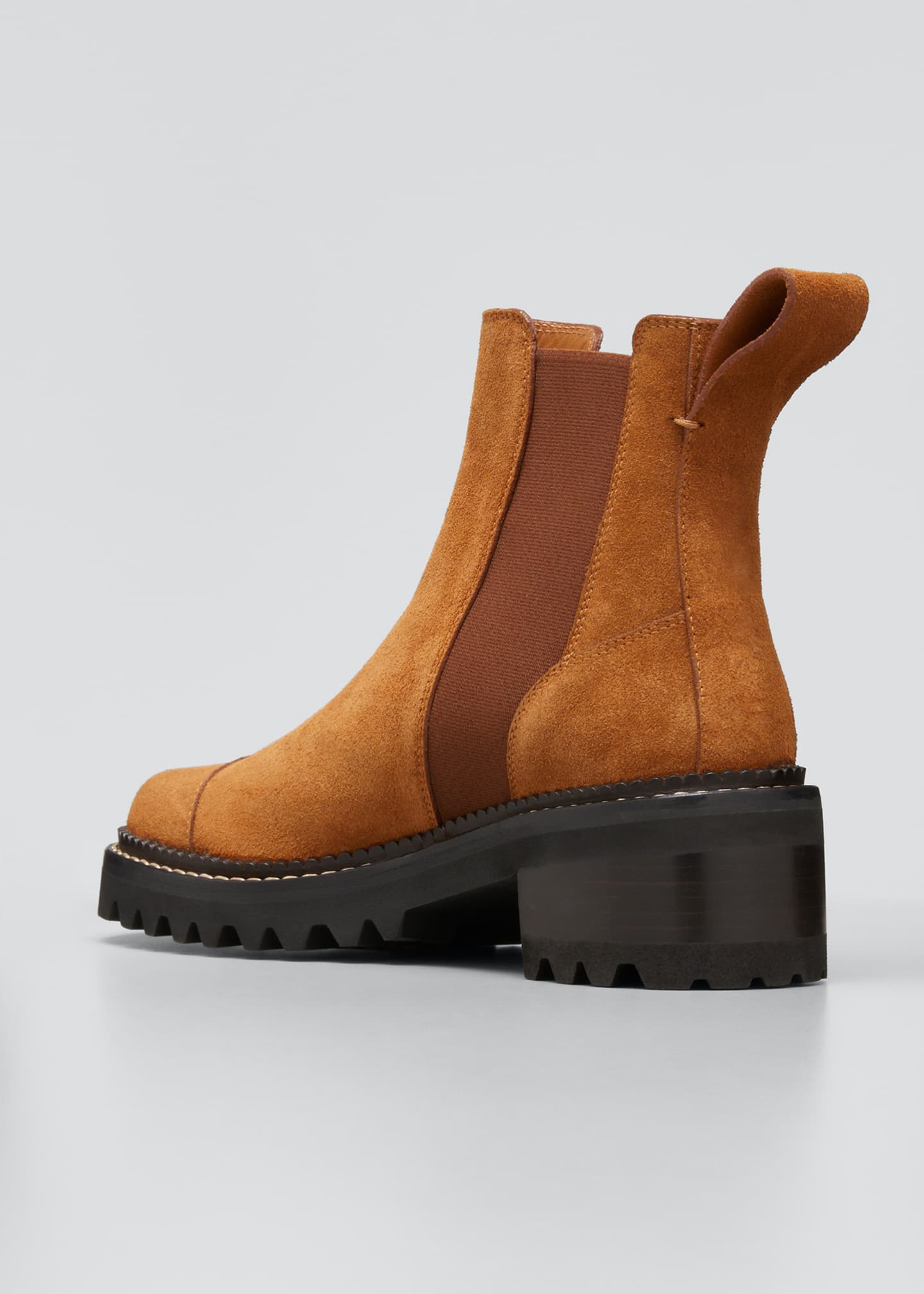 villa chelsea lug sole booties