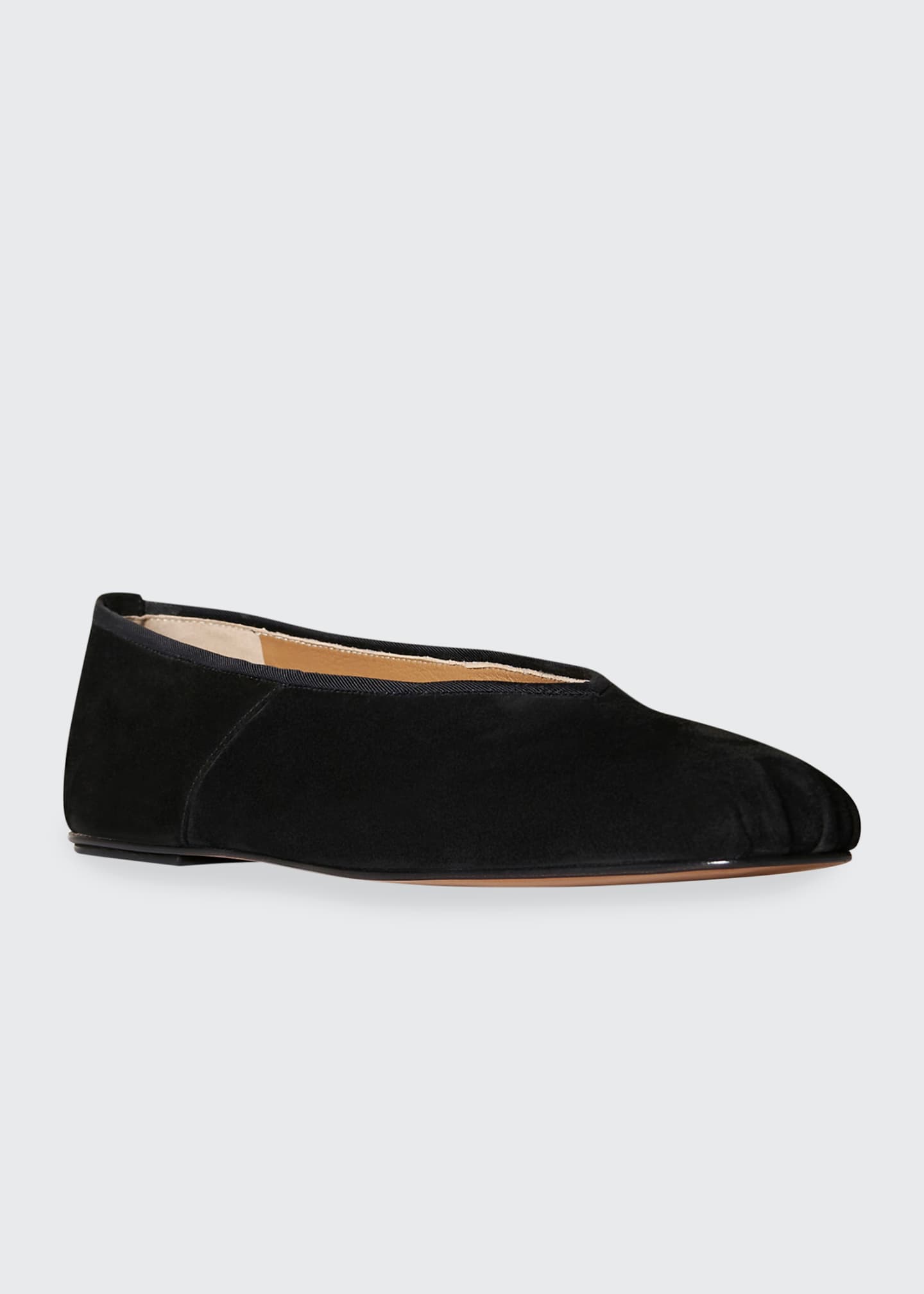 the row elastic ballet flats