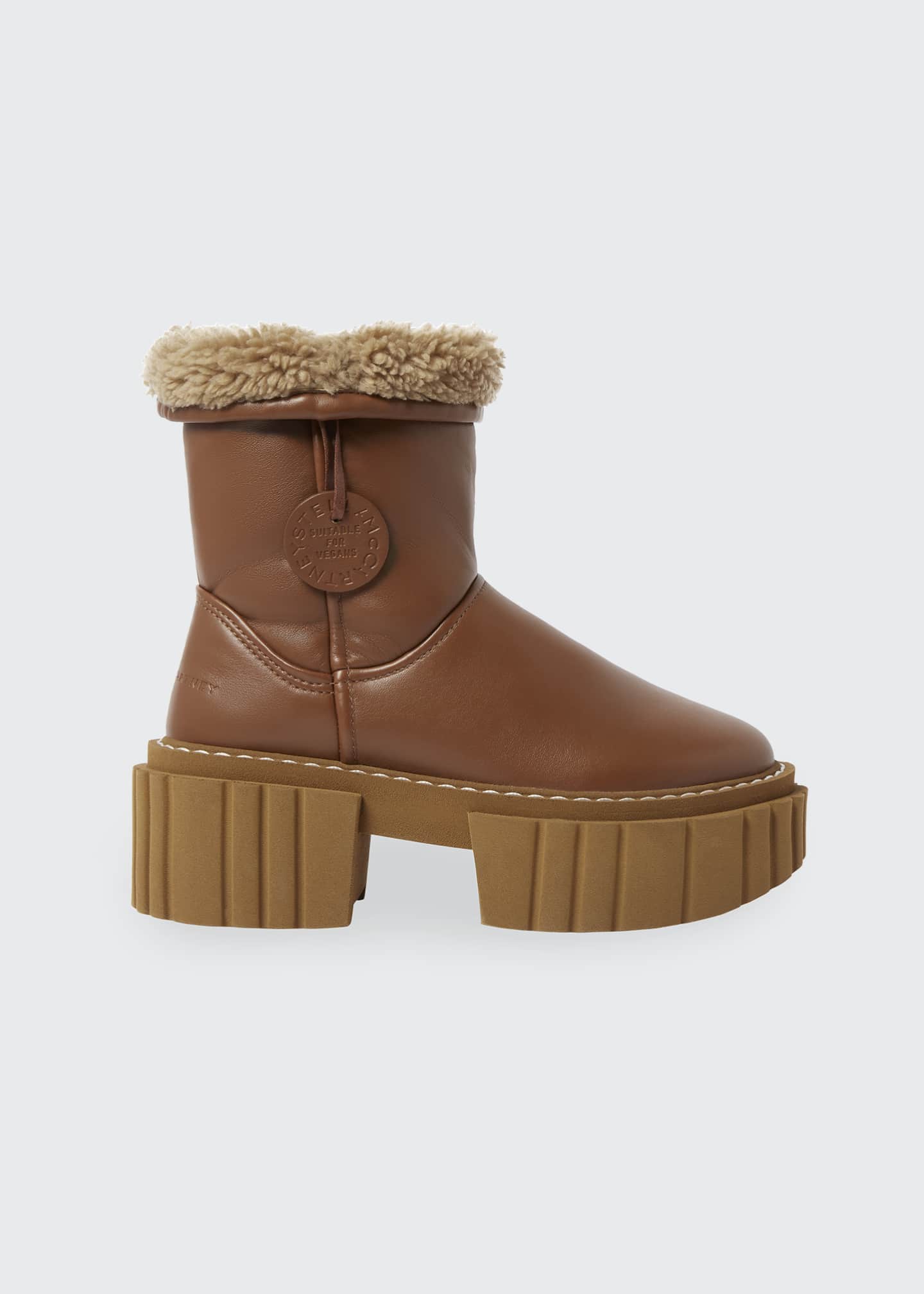stella mccartney emilie platform bootie