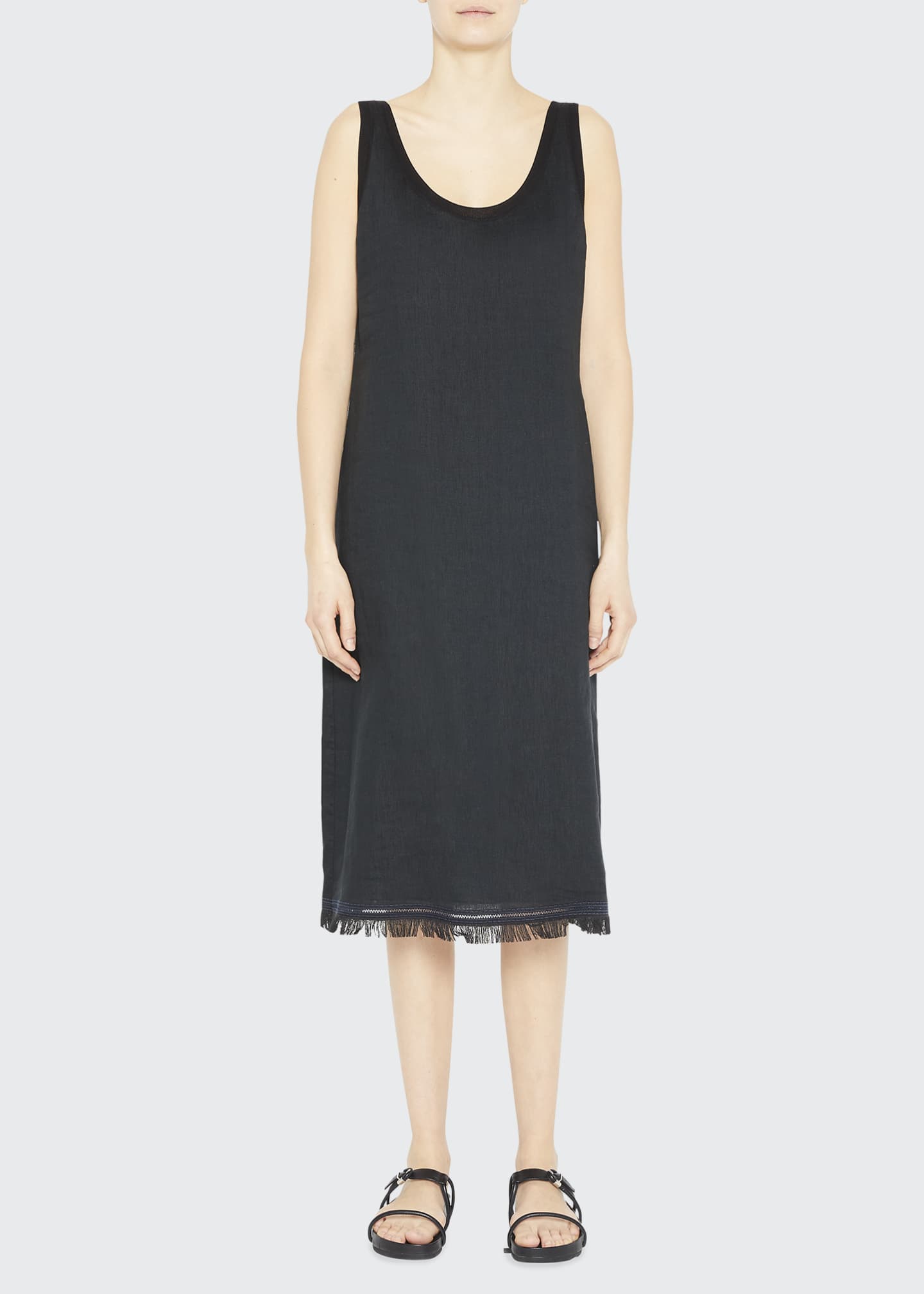 theory linen shirt dress