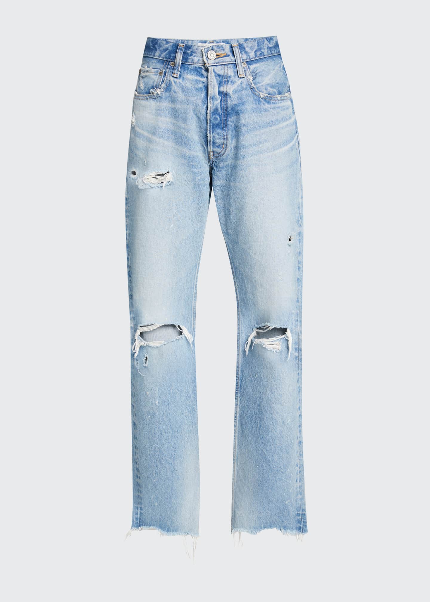 moussy vintage odessa wide straight leg jeans