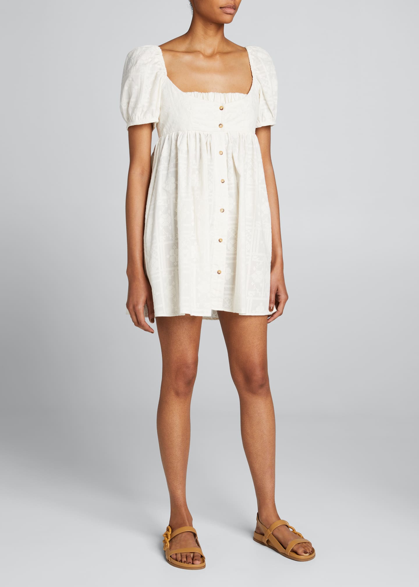 Diana Button-Front Dress