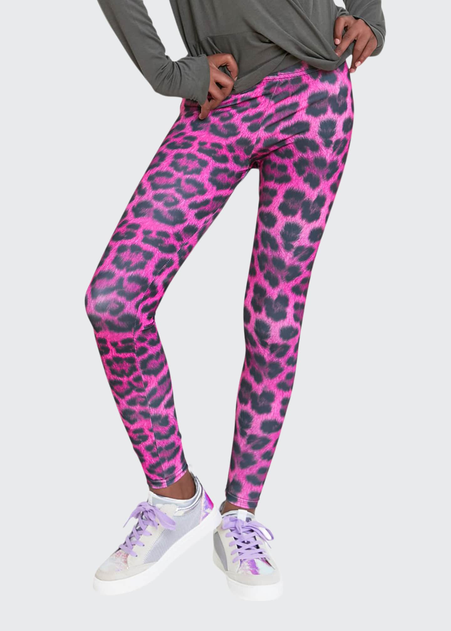 Terez Girl's LeopardPrint Leggings, Size 716 Bergdorf Goodman