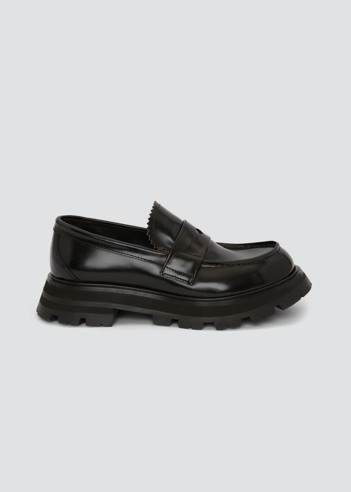 alexander mcqueen penny loafers