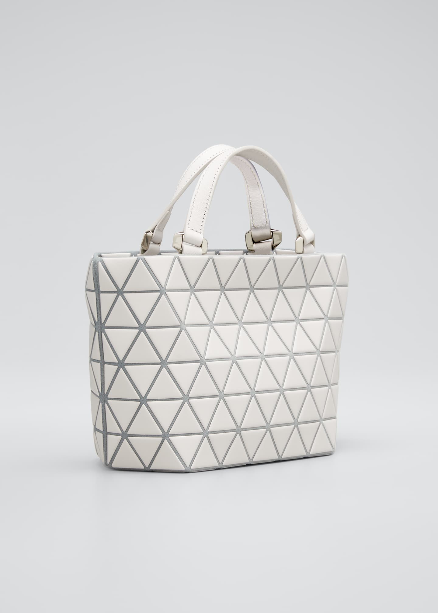 BAO BAO ISSEY MIYAKE Crystal Matte Triangle Tile Crossbody Tote Bag ...