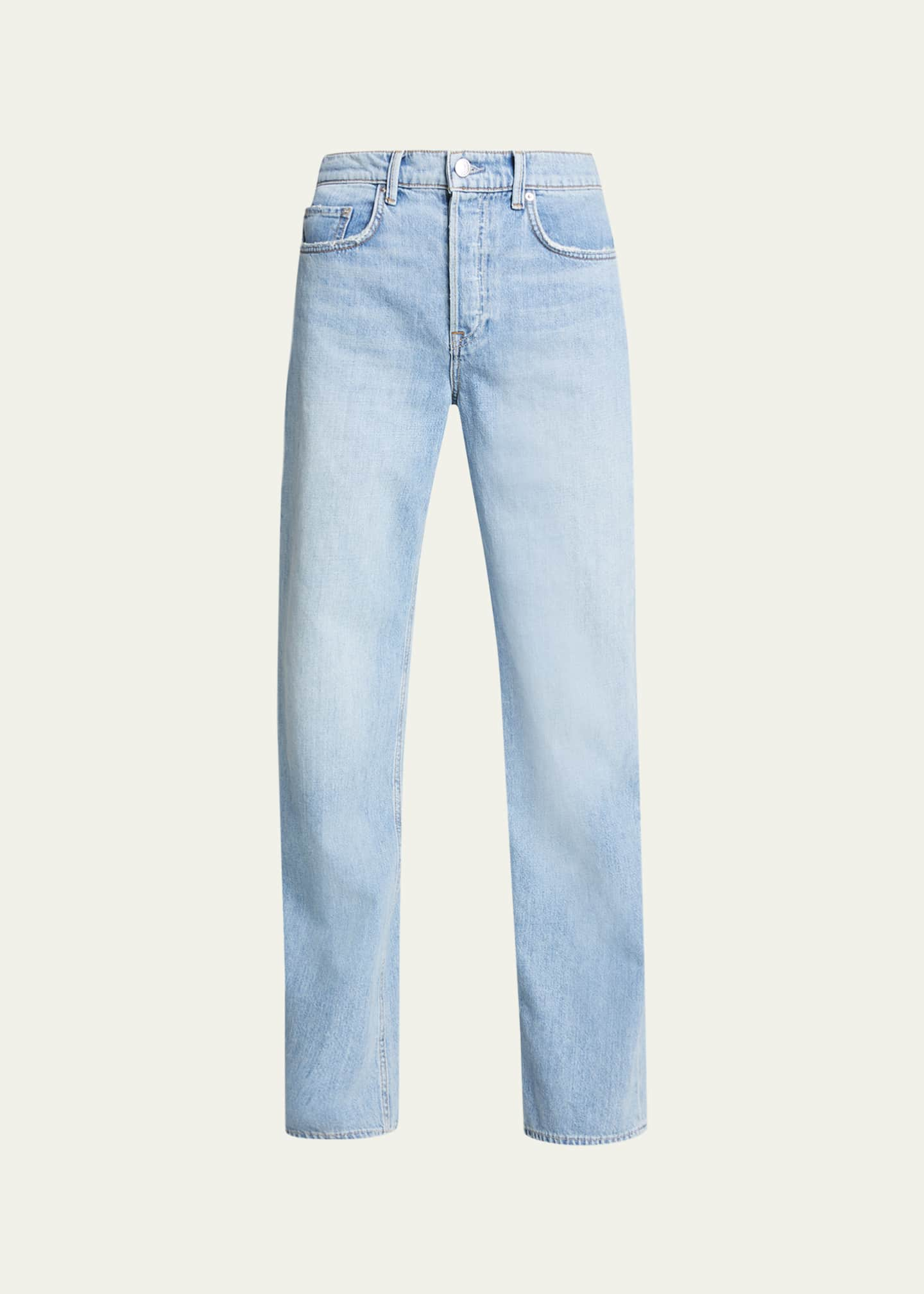 GRLFRND Brooklyn High-Rise Straight Jeans - Bergdorf Goodman