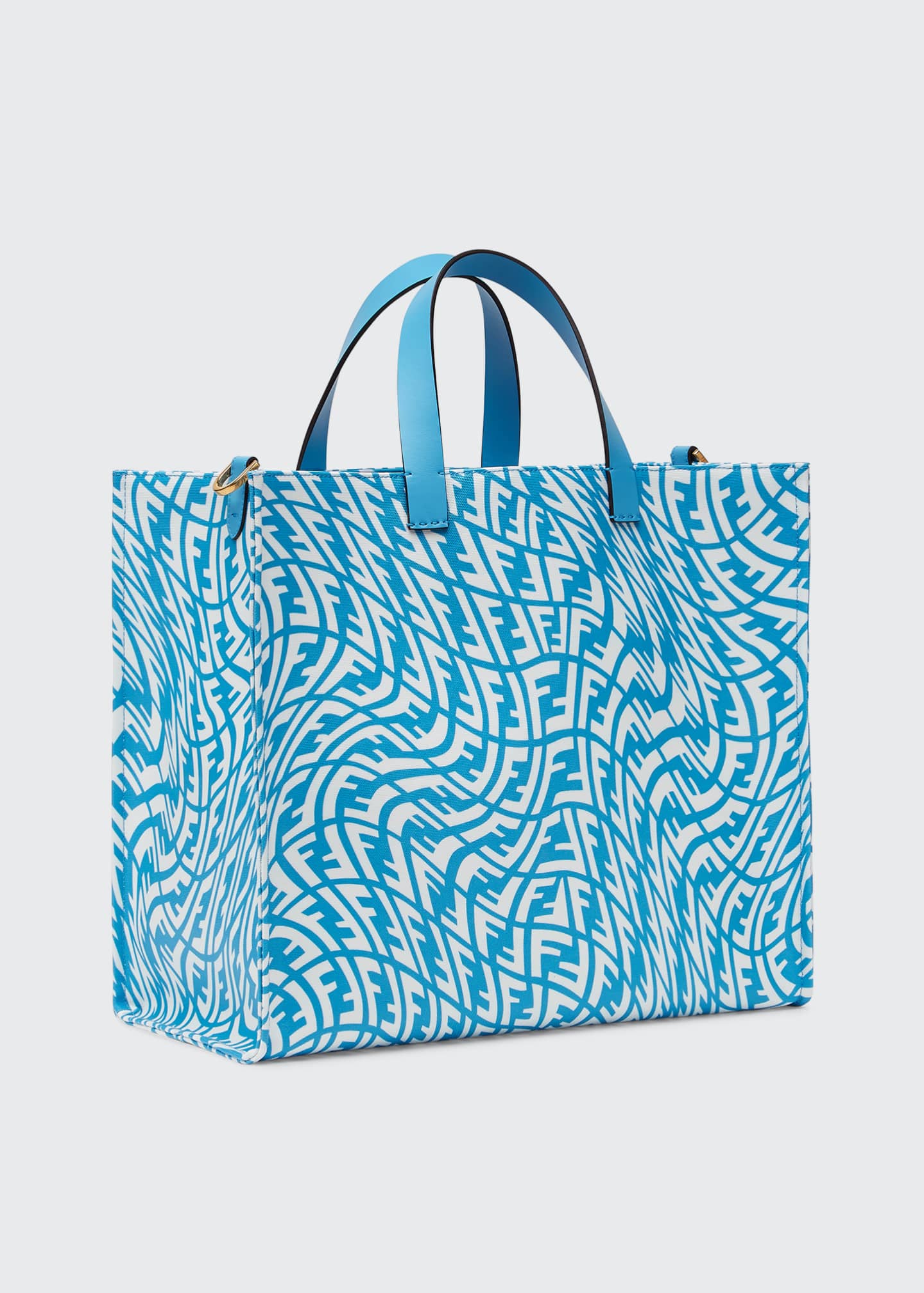 Fendi FF Vertigo Jacquard Shopper Tote Bag Bergdorf Goodman