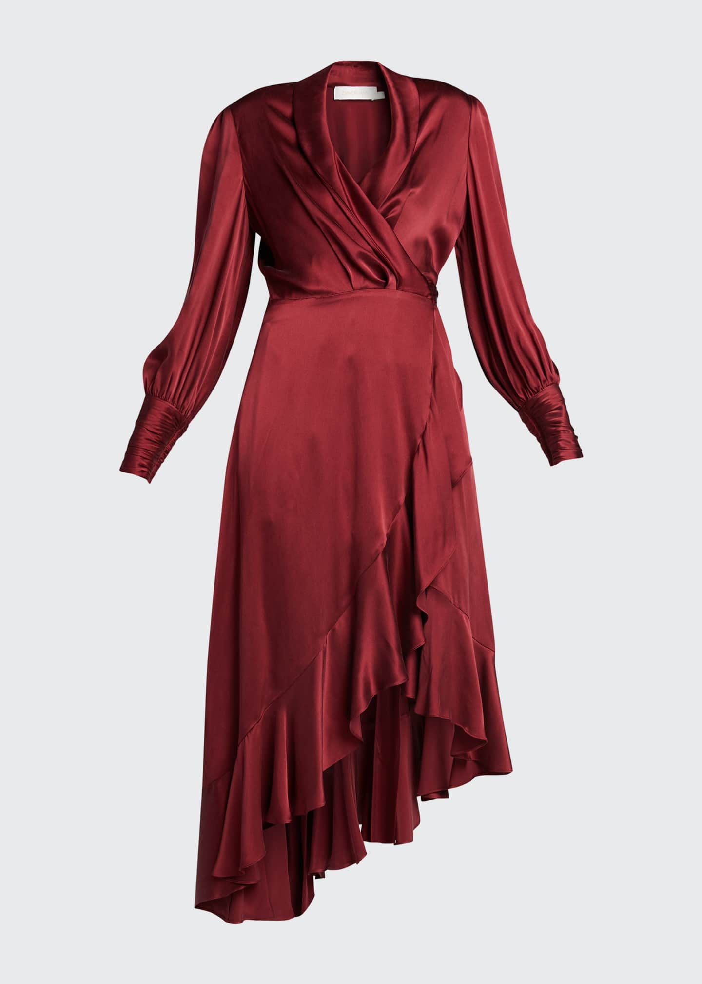 zimmermann batwing silk midi