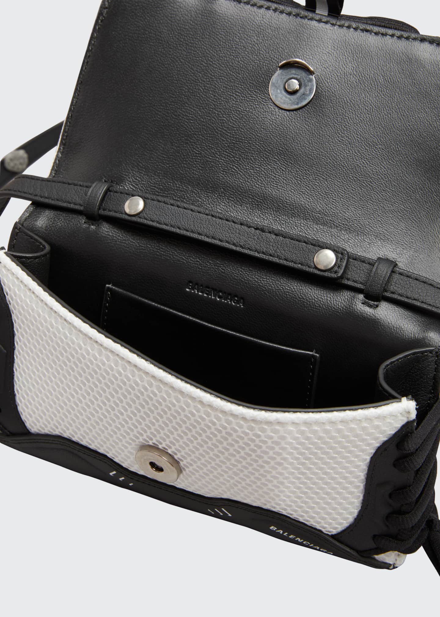 Balenciaga Bicolor Track Sneaker Shoulder Bag Bergdorf Goodman