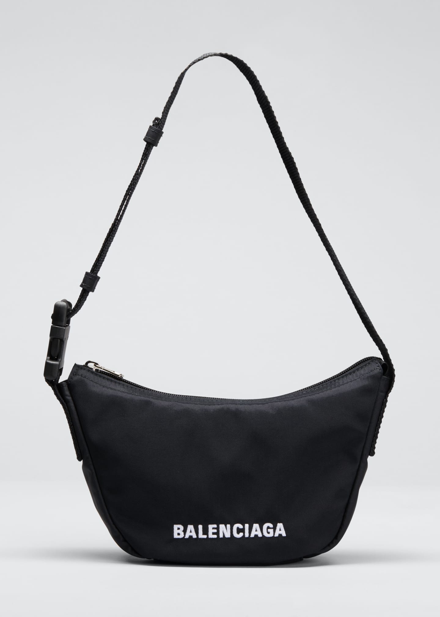 Balenciaga Wheel Logo Nylon Sling