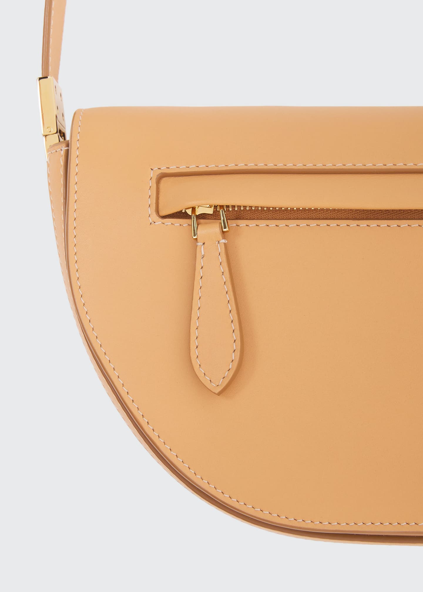 Burberry Olympia Small Topstitched Leather Crossbody Bag Bergdorf Goodman