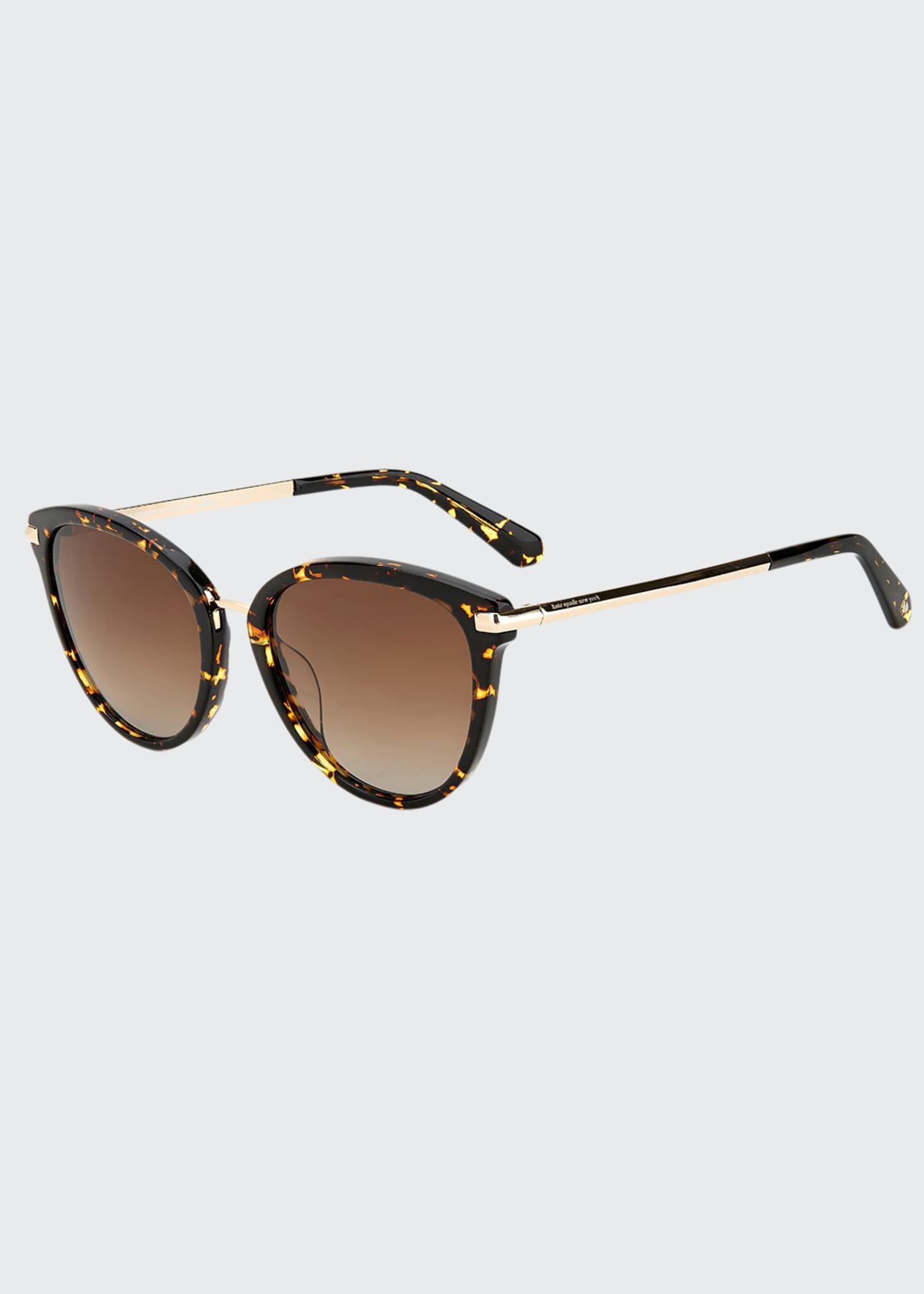 kate spade new york savona polarized acetate butterfly sunglasses