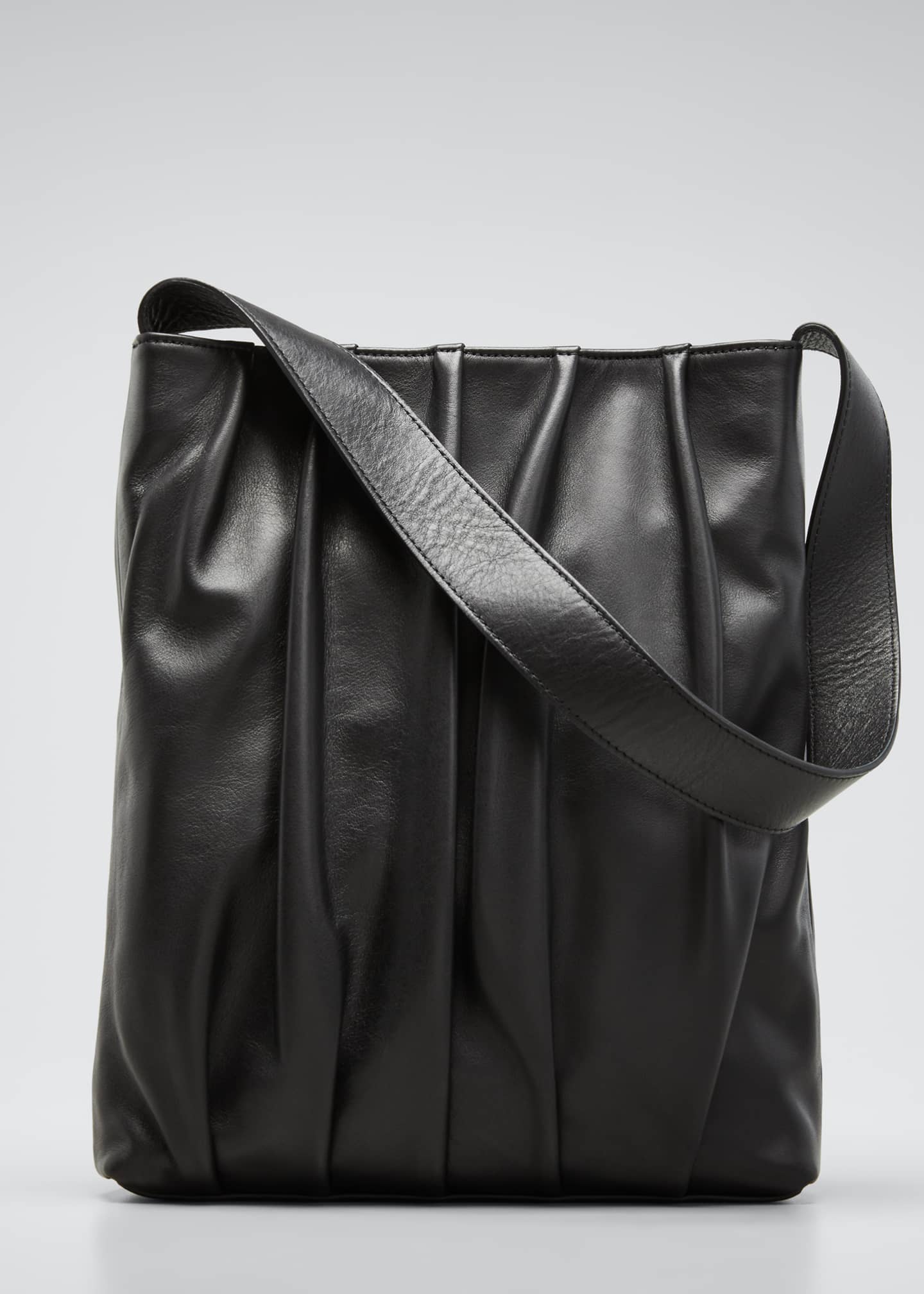 Elleme Vague Pleated Leather Tote Bag - Bergdorf Goodman