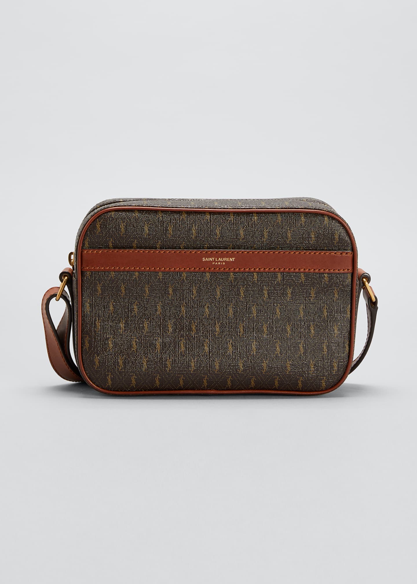 Saint Laurent YSL Monogram Vegan Leather Camera Bag