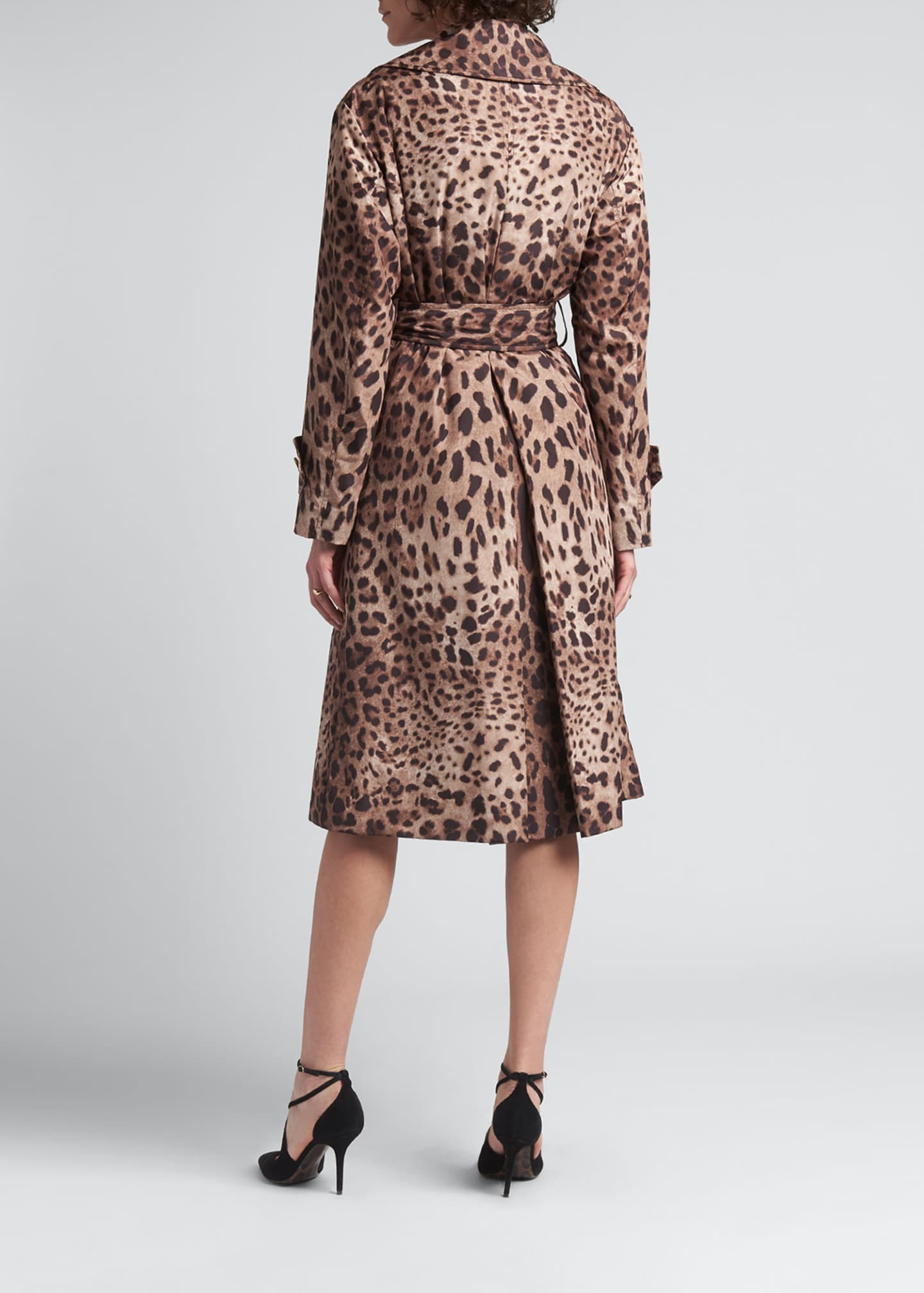 dolce and gabbana trench coat women's
