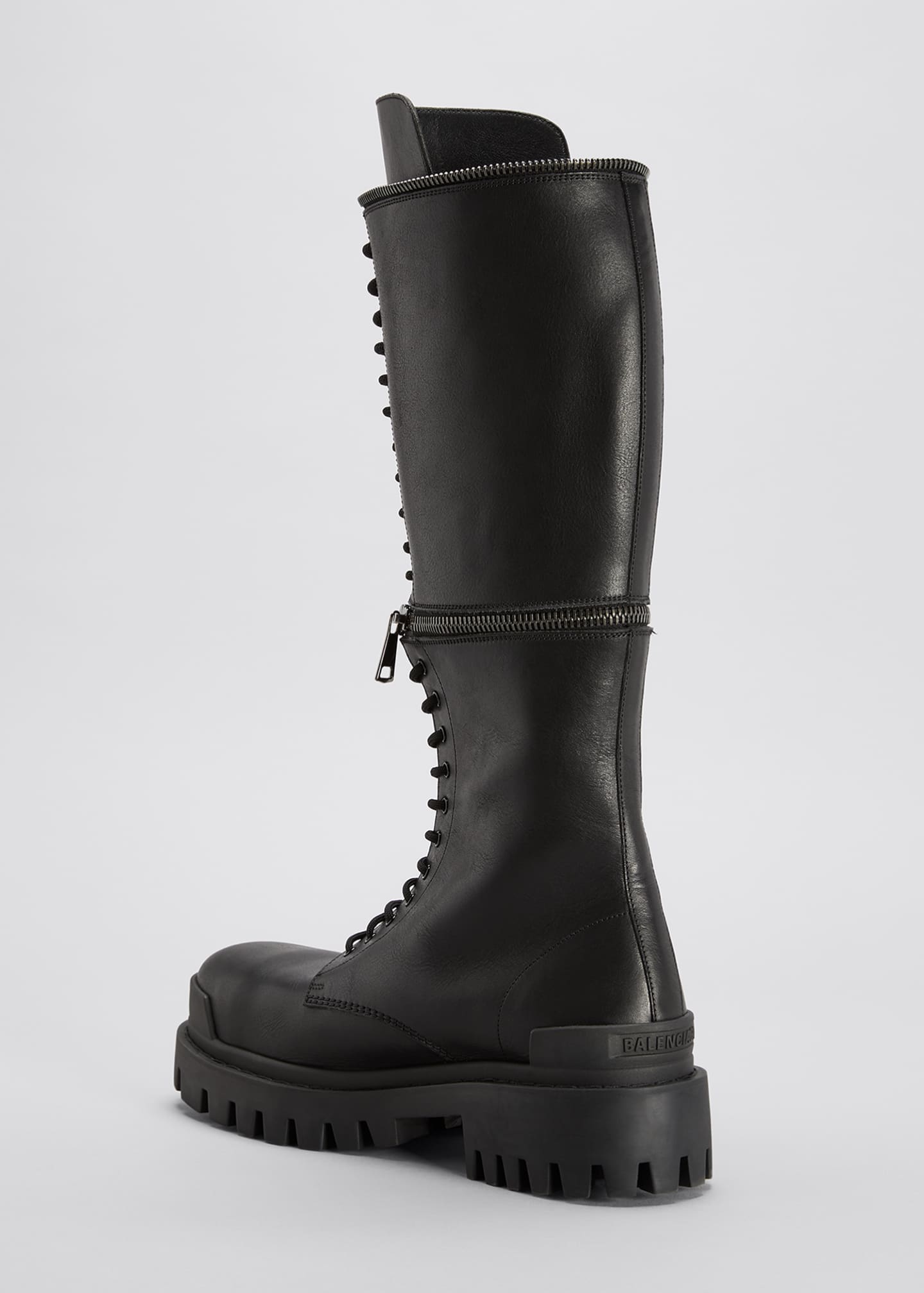 balenciaga combat boots women's