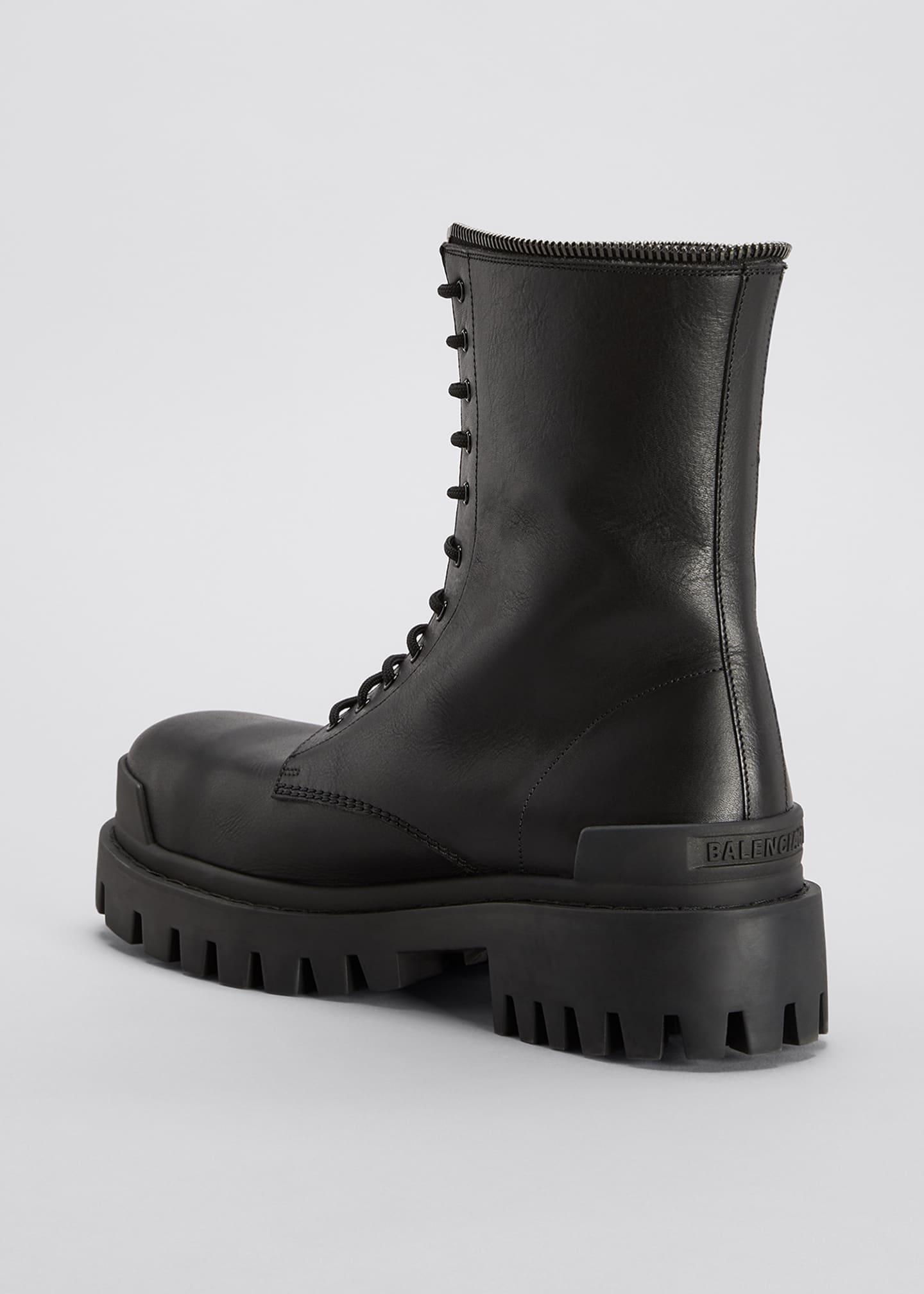 balenciaga combat boots women's