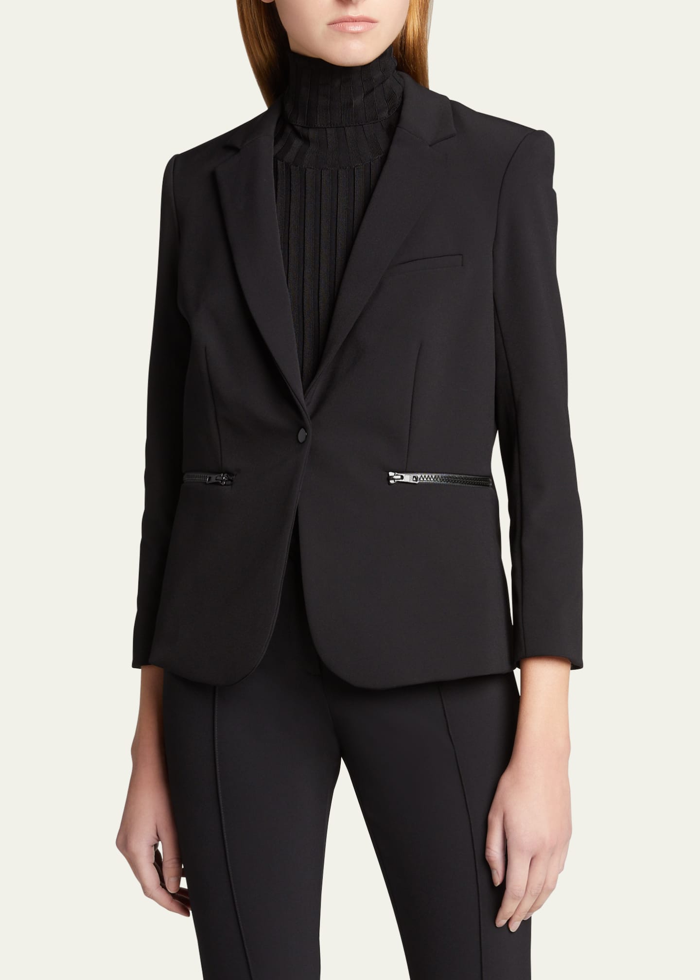 Veronica Beard BiStretch Scuba Jacket Bergdorf Goodman