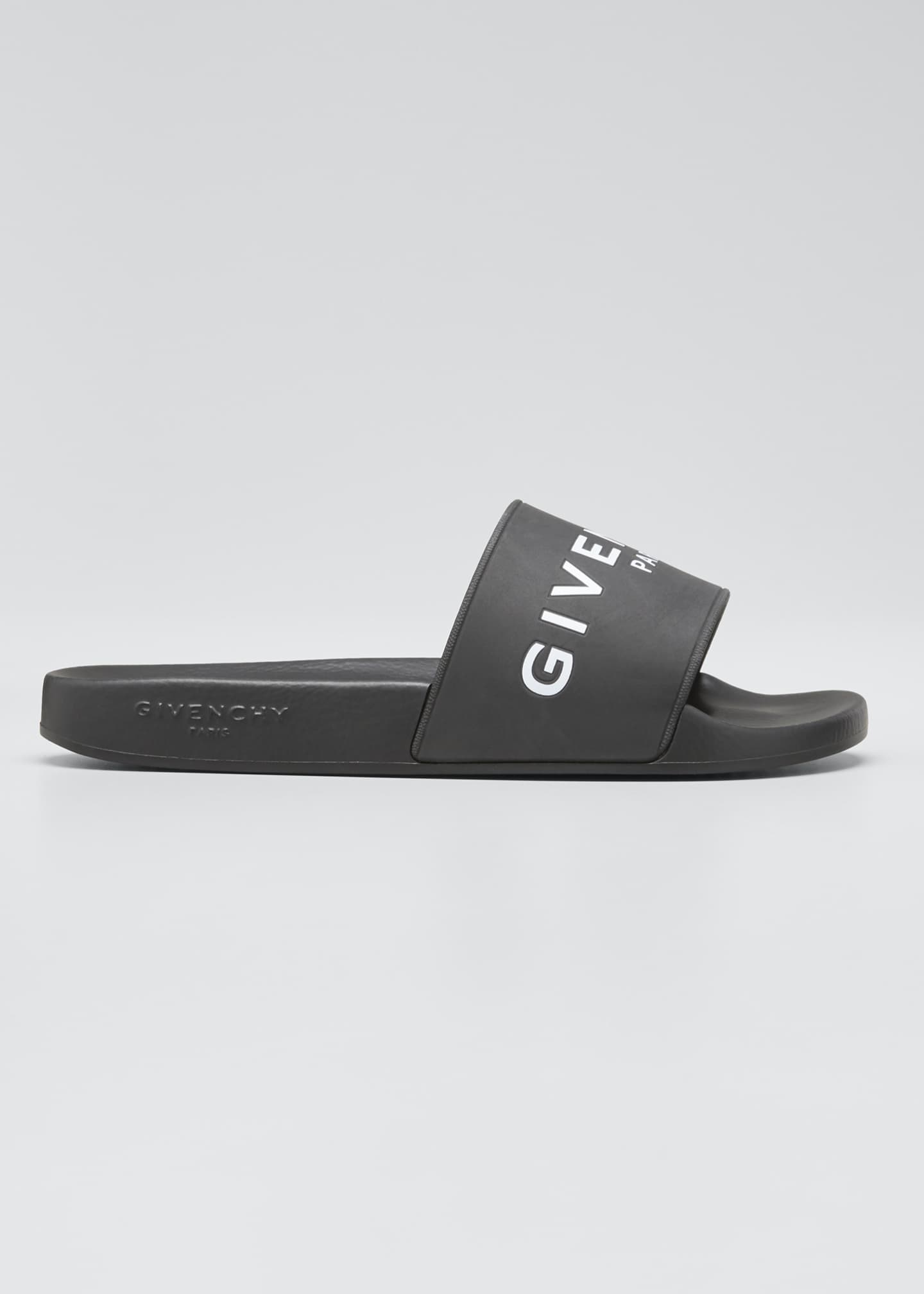 Givenchy Logo Rubber Sandal Slide 